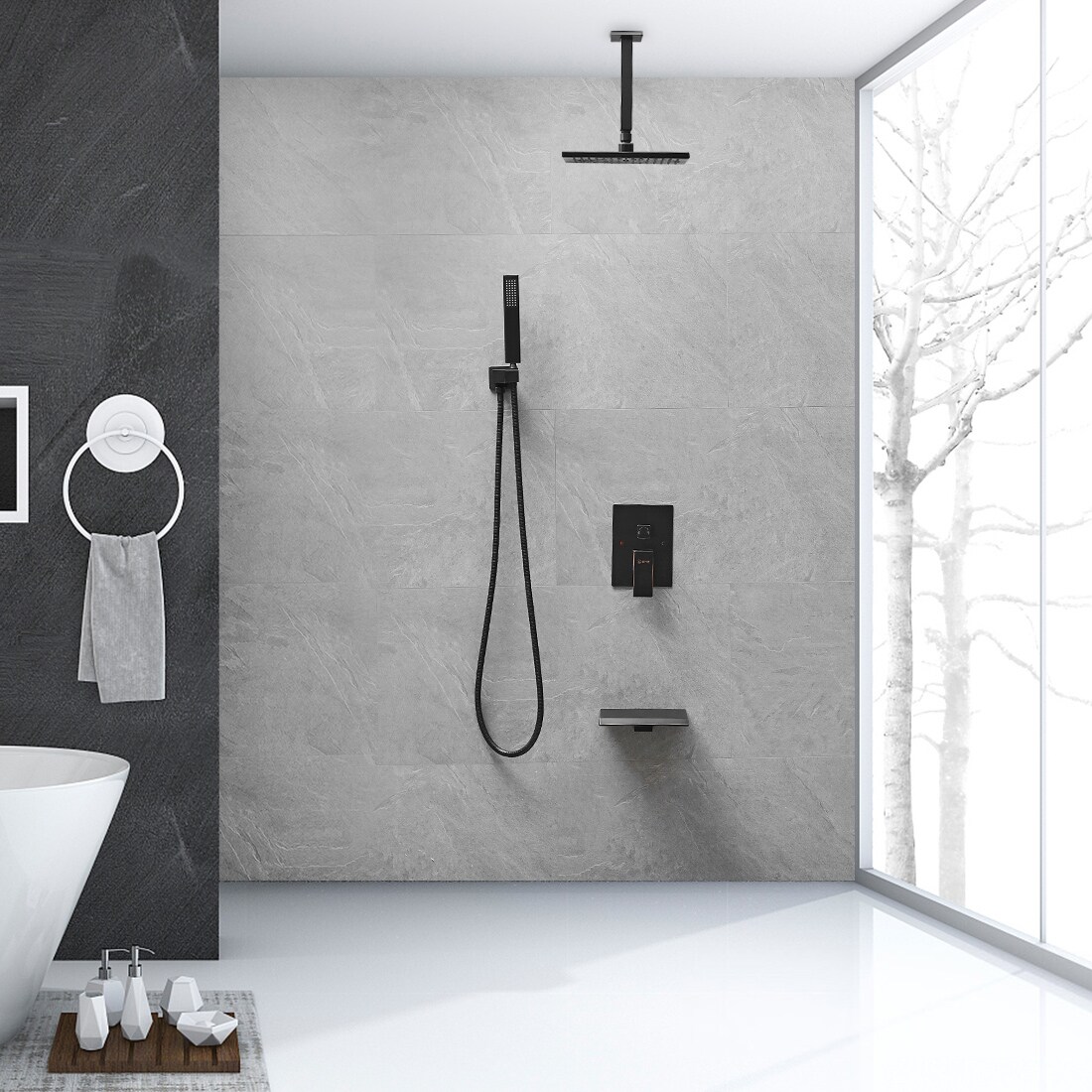 BWE A-95014-ORB-S Tub-Shower-Faucets - View #2