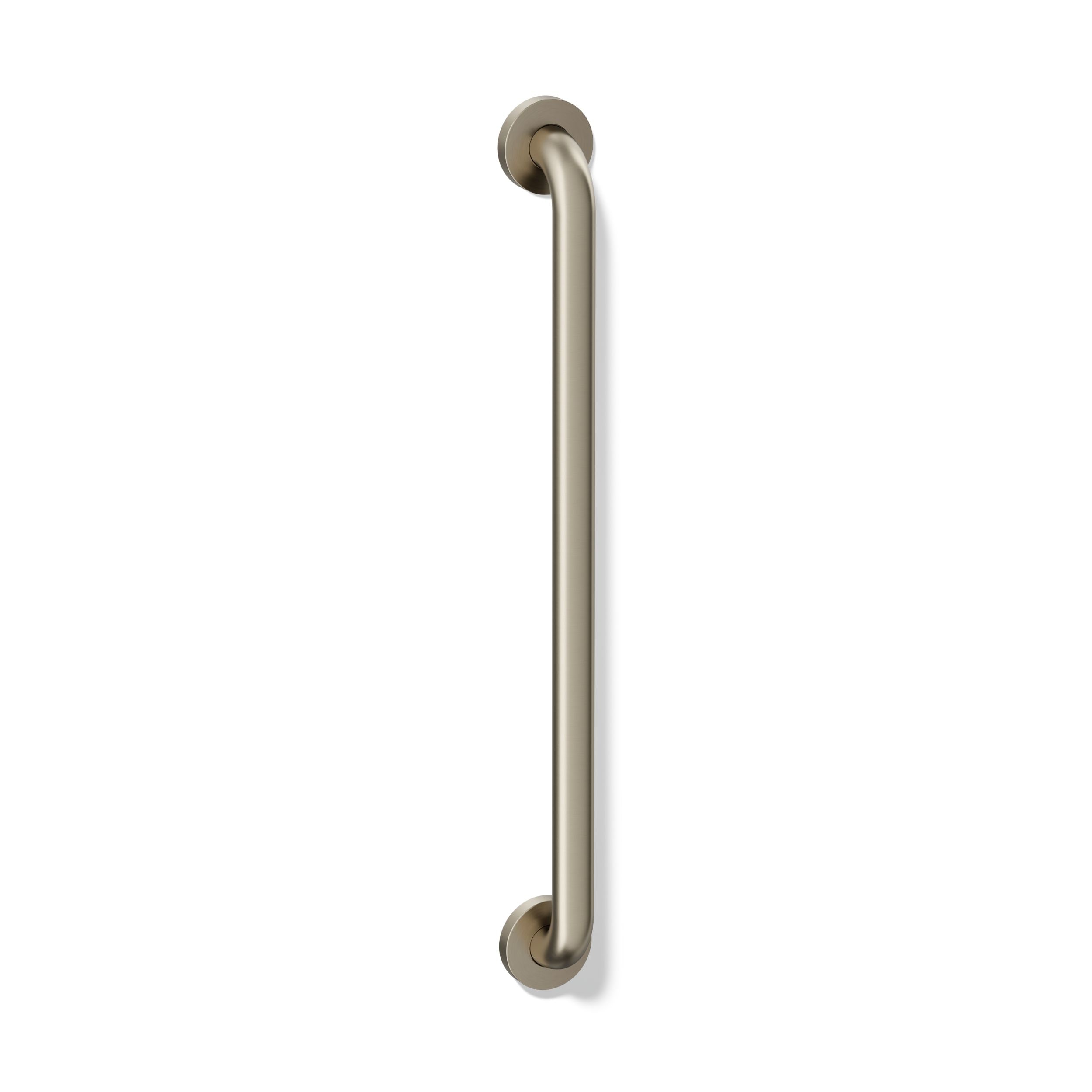 KOHLER Contemporary 24.0-in Brushed Stainless Wall-mount ADA Compliant Grab Bar ( 300.0-lb Weight Capacity )