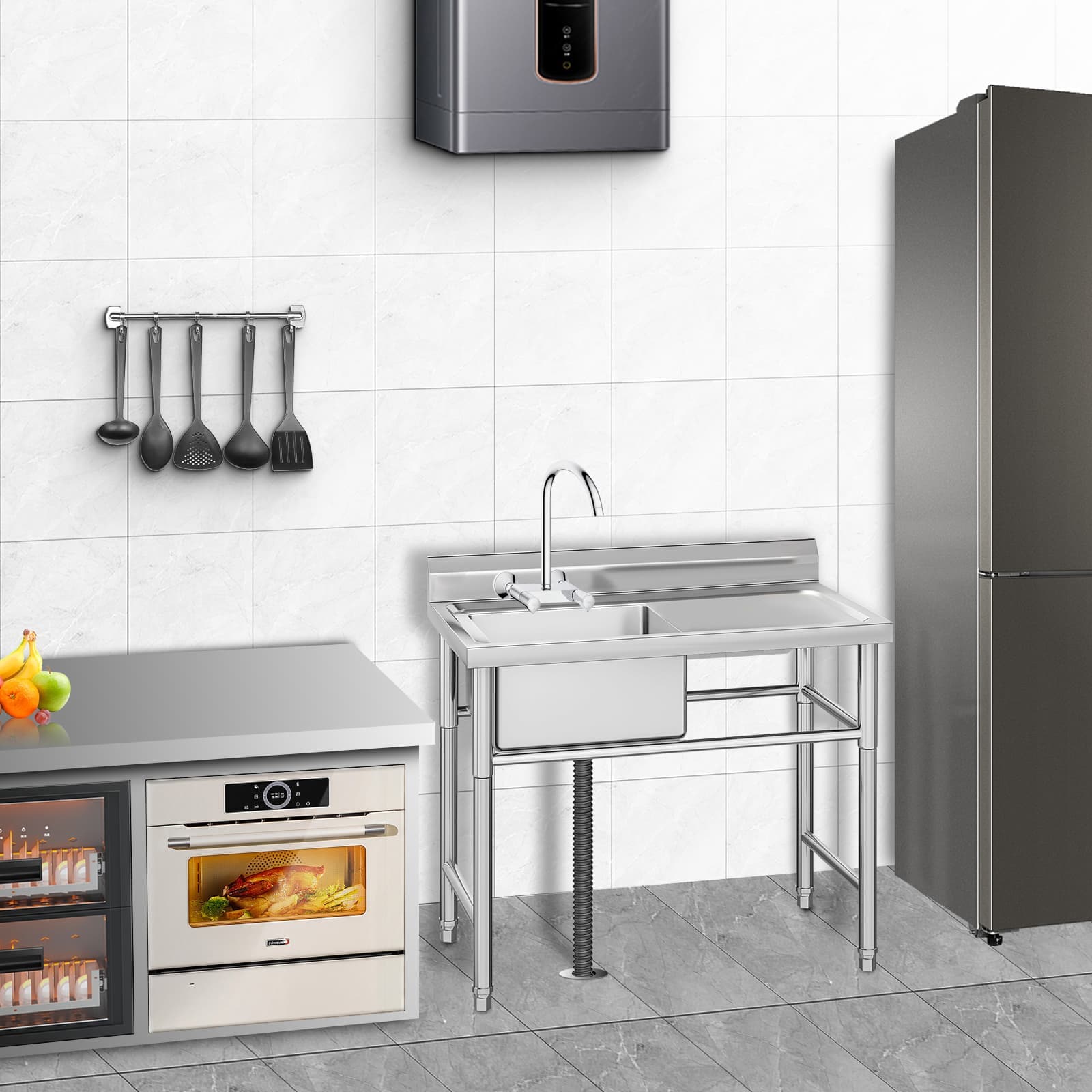 Qeetex SC-W546F436 Laundry-Tubs-Utility-Sinks - View #7