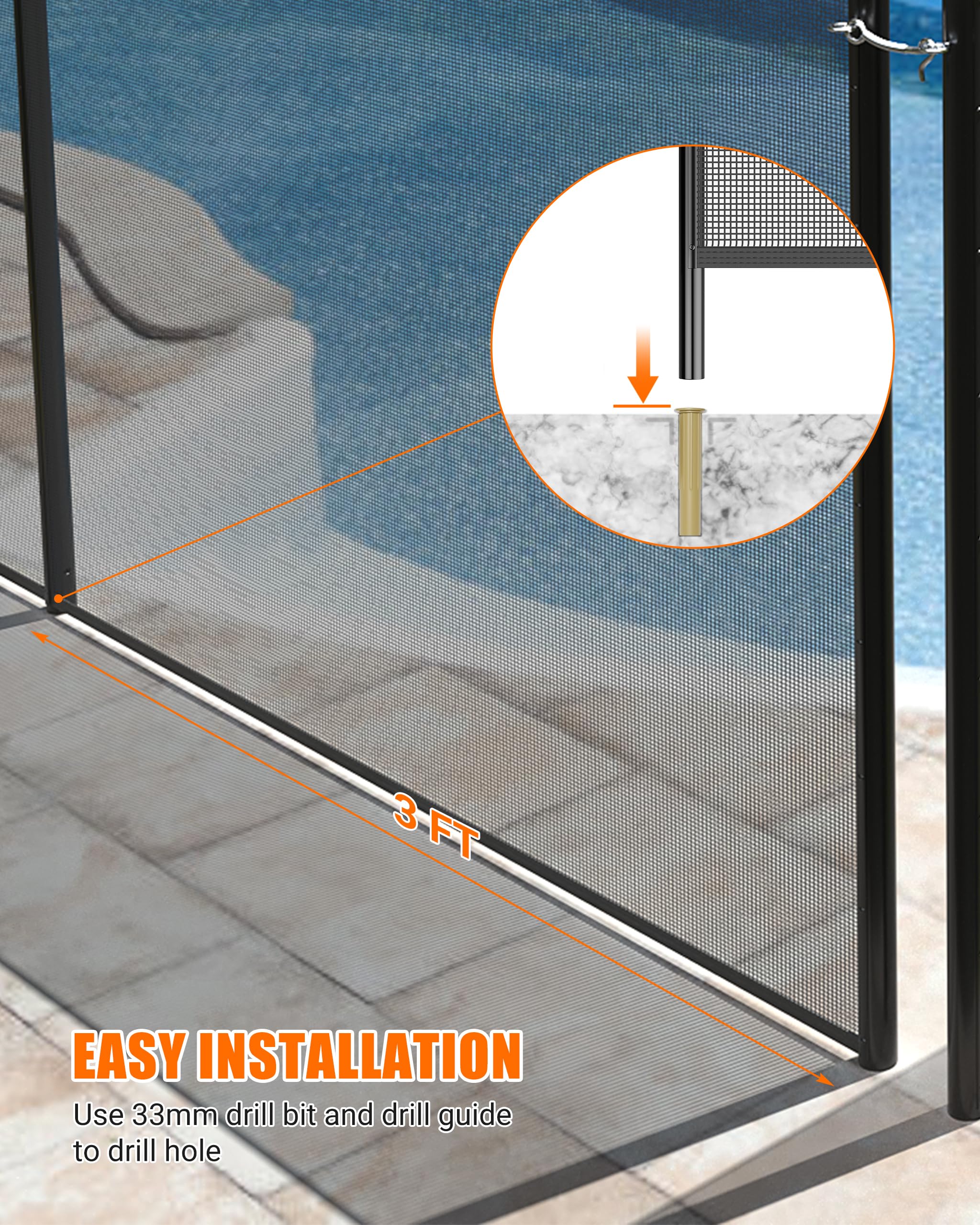 GarveeLife LMYPSBP-1QQRB71330 Pool-Safety-Barrier-Panels - View #4