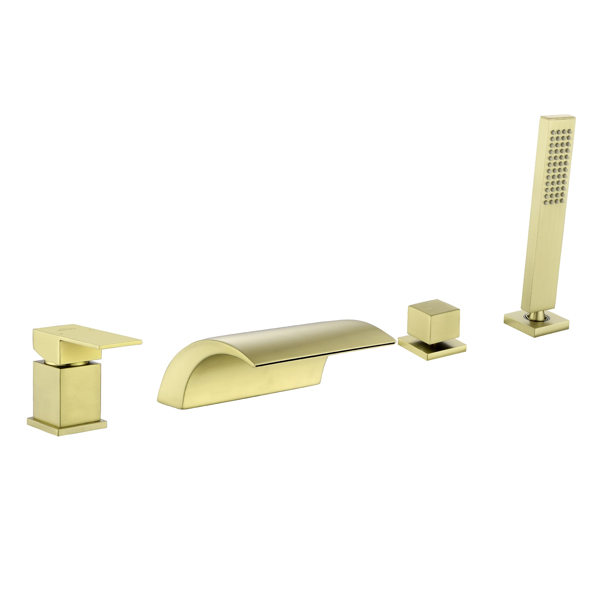 Bathtub Faucet With Handle Shower Bathtub Faucets At Lowes Com   45713377 