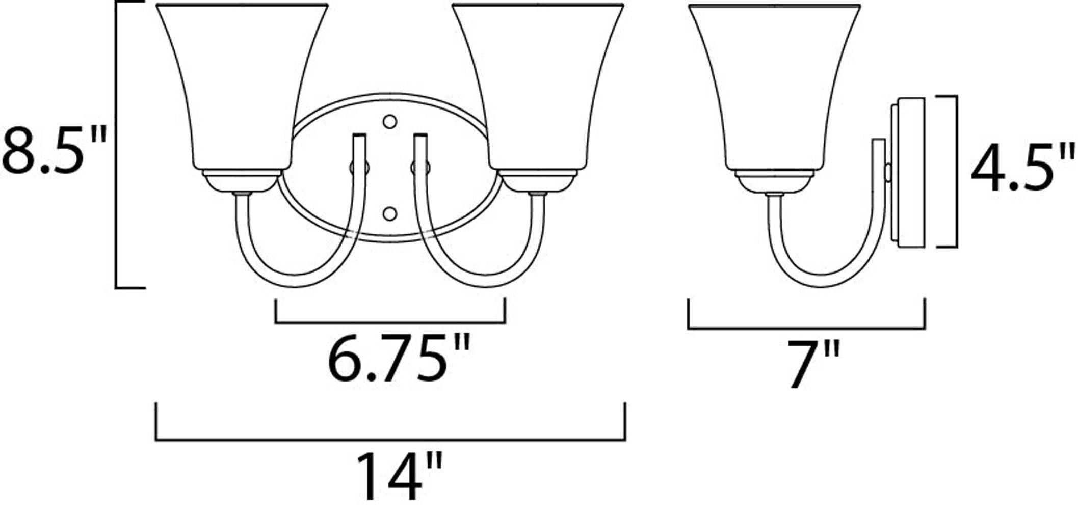 Maxim Lighting 10052FTSN b089995 - View #3
