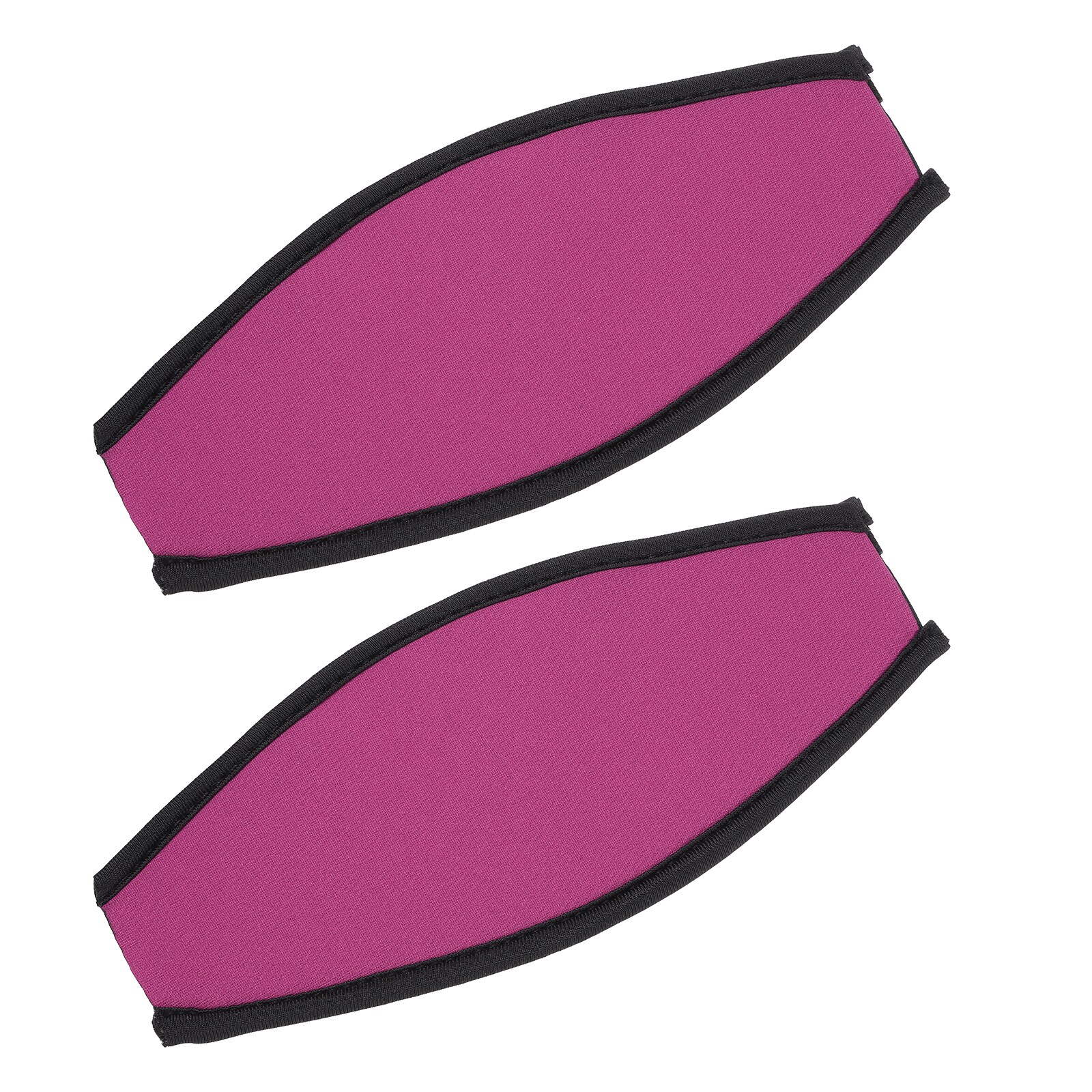 Unique Bargains 2pcs Mask Strap Cover Diving Mask Straps Hair Protector Waterproof Swimming Accessories Neoprene Pink-Fitting for (Diving/Snorkeling/Swimming/Water Sport)
