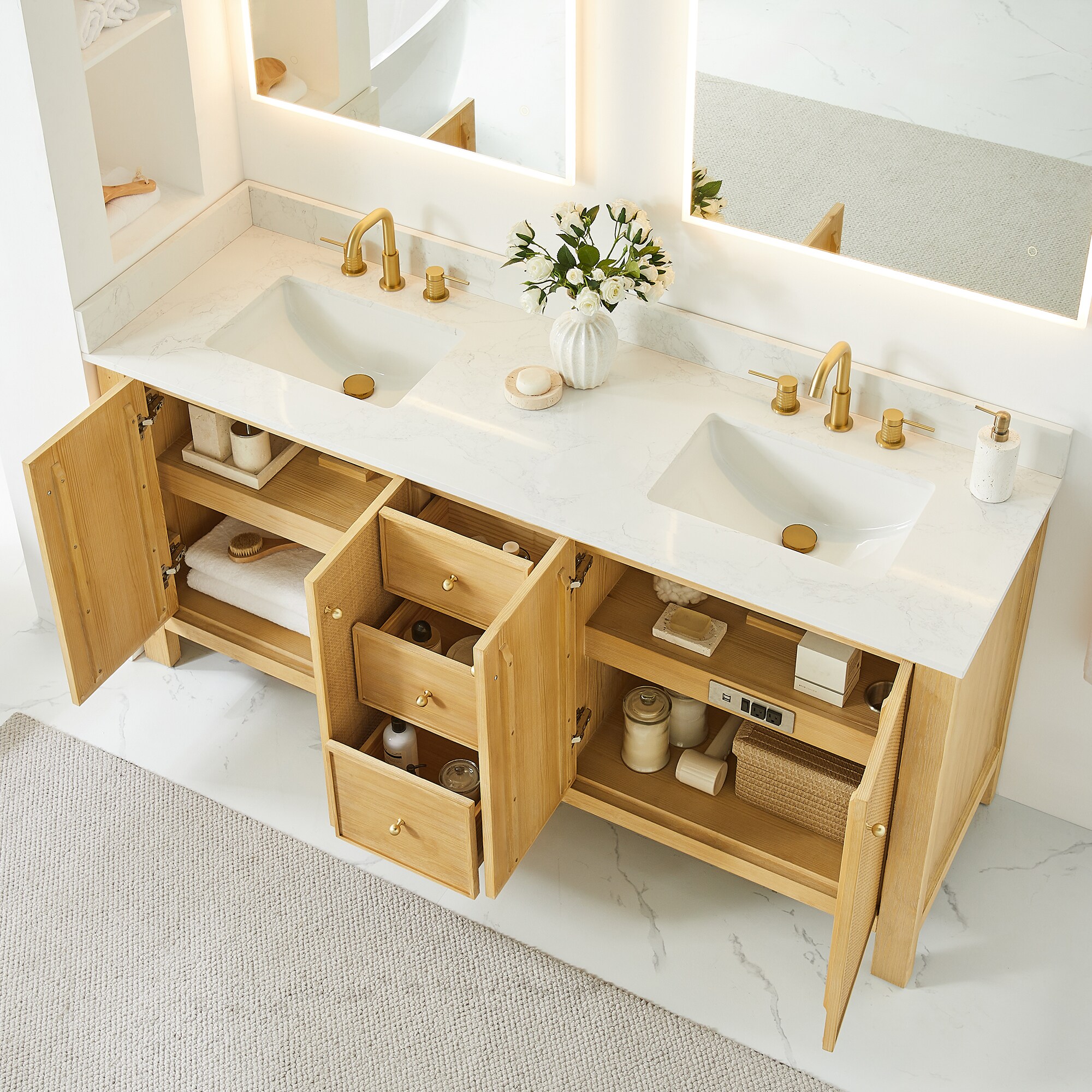 Altair 576072-NW-GW-NM Bath-Vanity-Combo - View #5