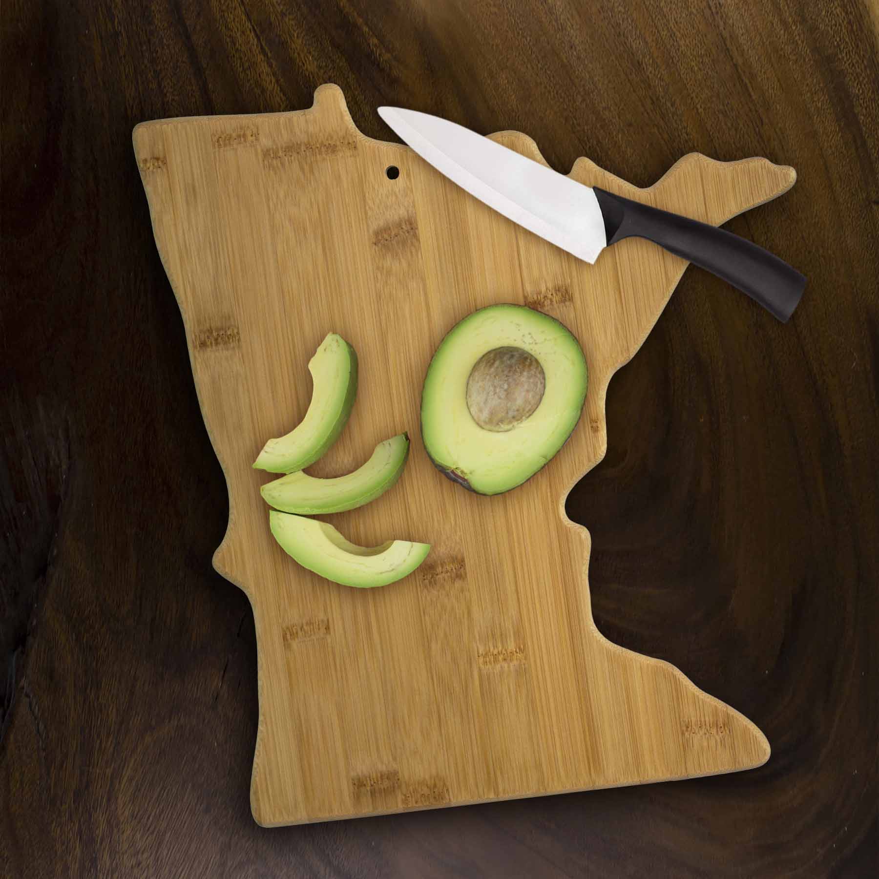 Totally Bamboo Minnesota State Cutting Board - Thumbnail 5