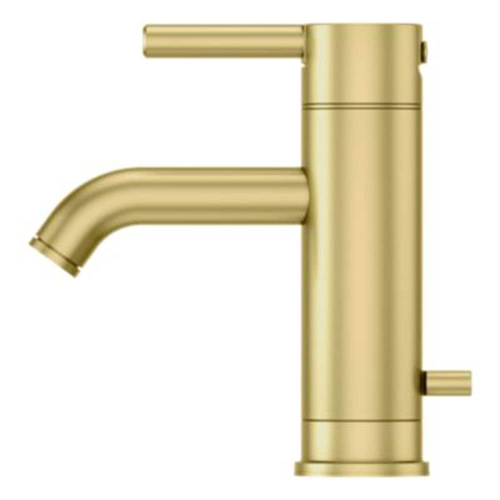 Pfister Contempra Brushed Gold Single Hole 1 Handle Watersense Bathroom Sink Faucet In The 1060