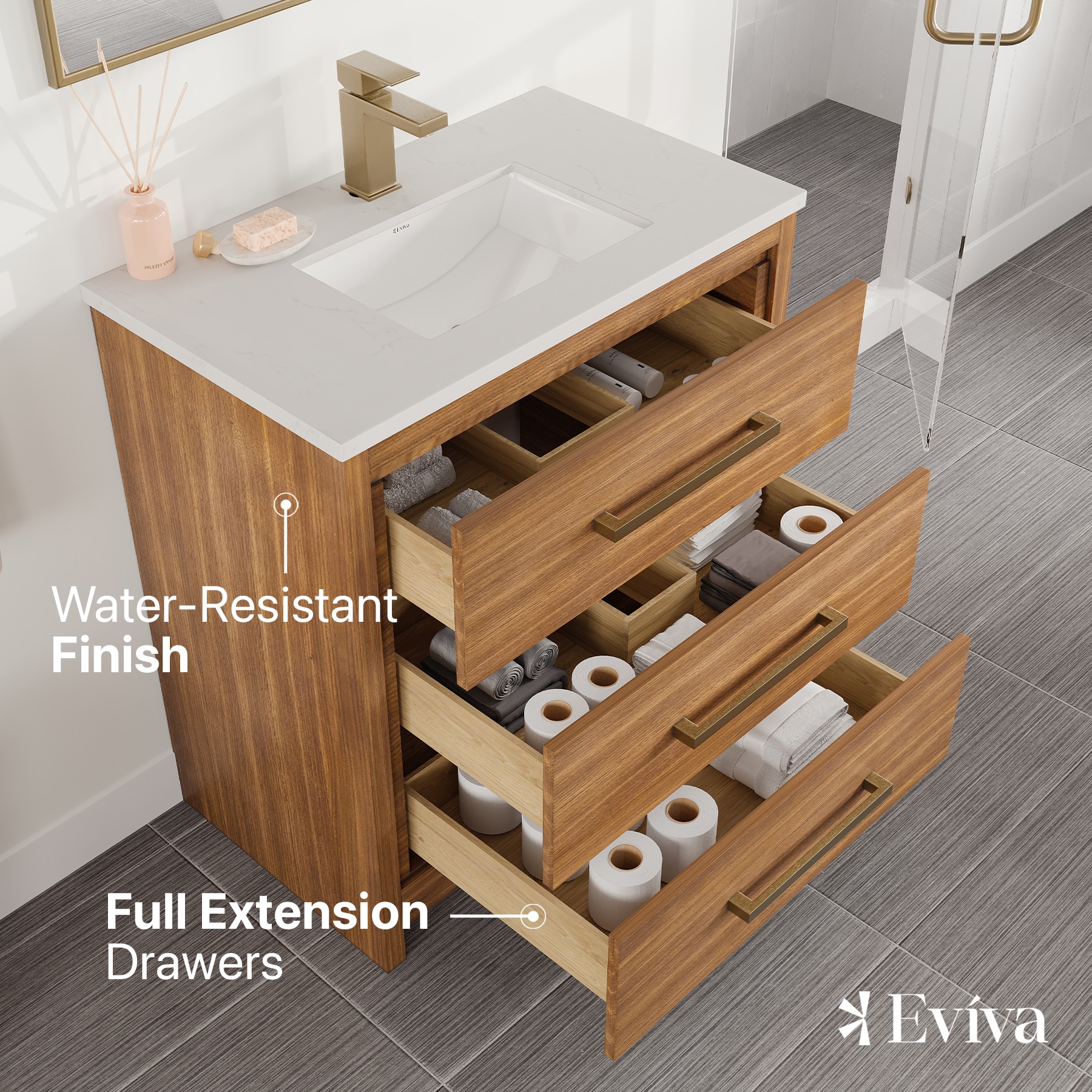 Eviva EVVN812-30X18WN Bath-Vanity-Combo - View #3
