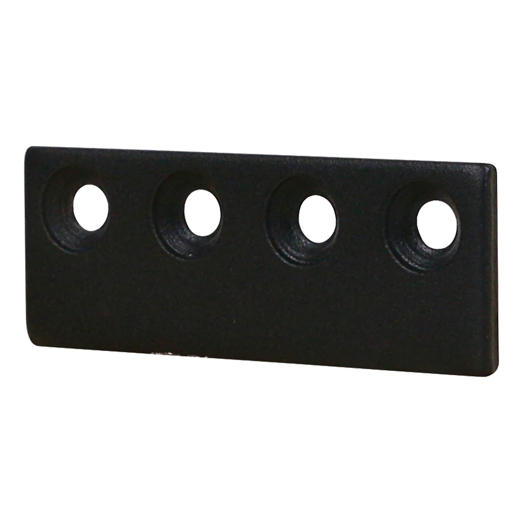 National Hardware N700-106 Matte Matte Black Indoor Single Connecting adaptor
