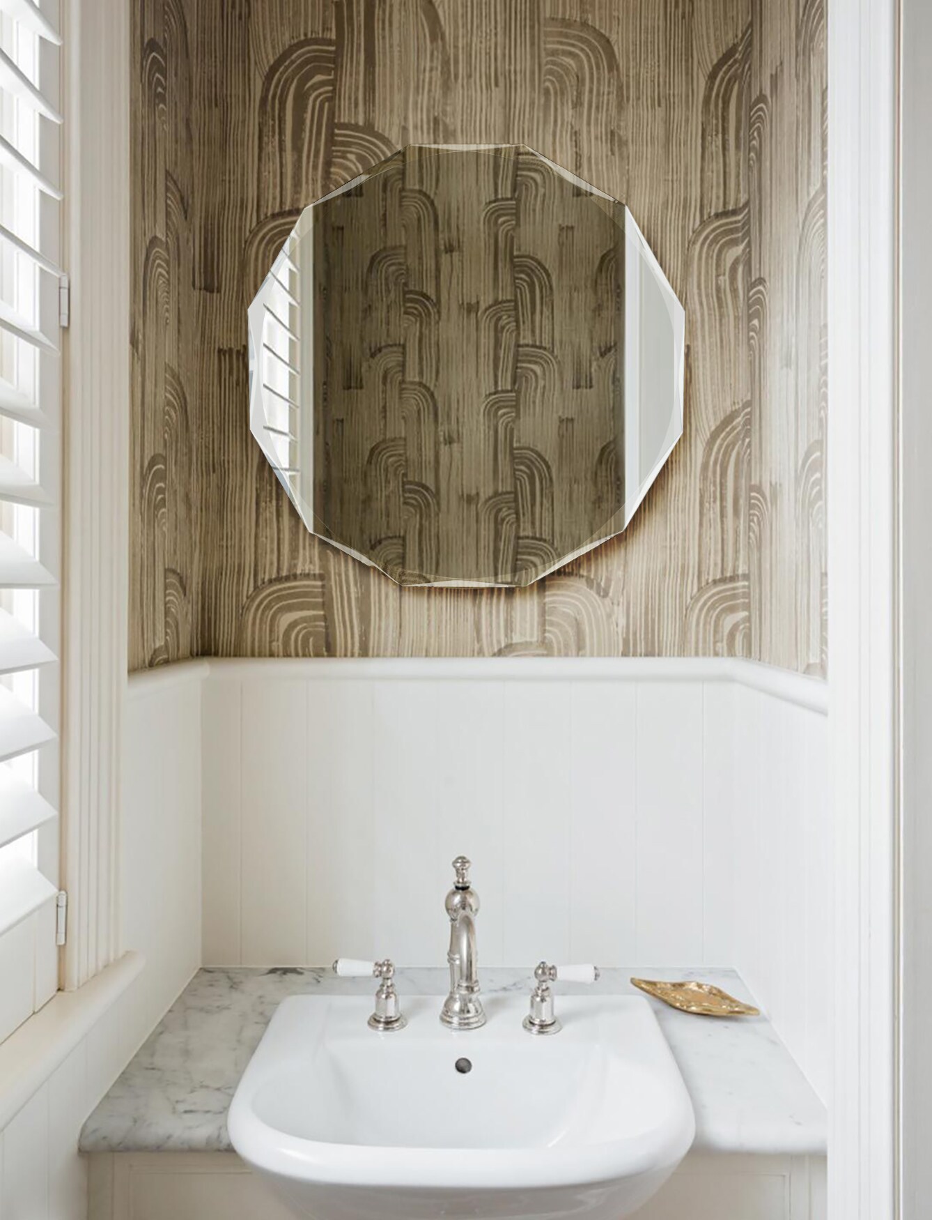 Decor Wonderland SSM8002R Framed-Bath-Mirrors - View #2