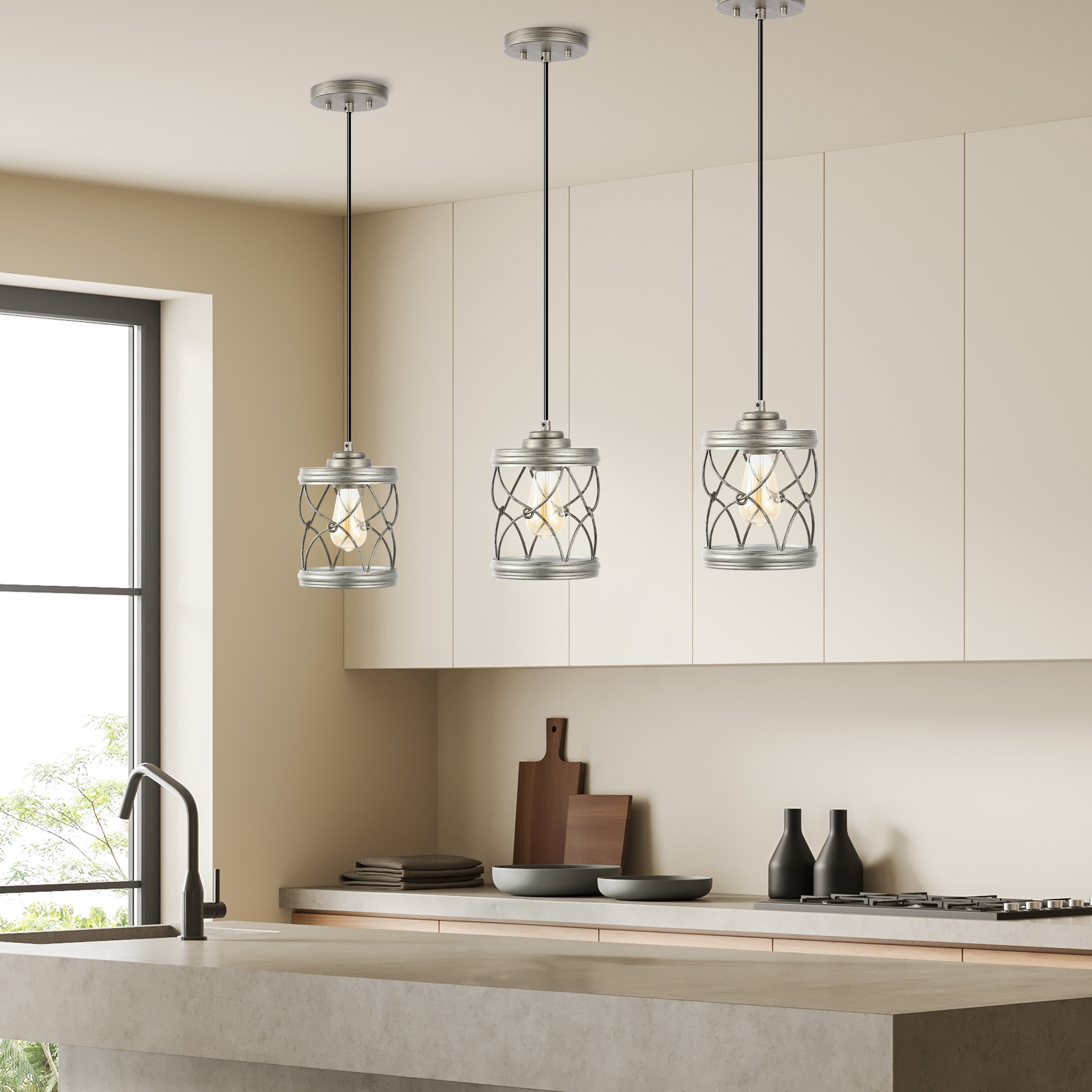 JONATHAN  Y JYL7909C-SET3 Pendant-Lights - View #4