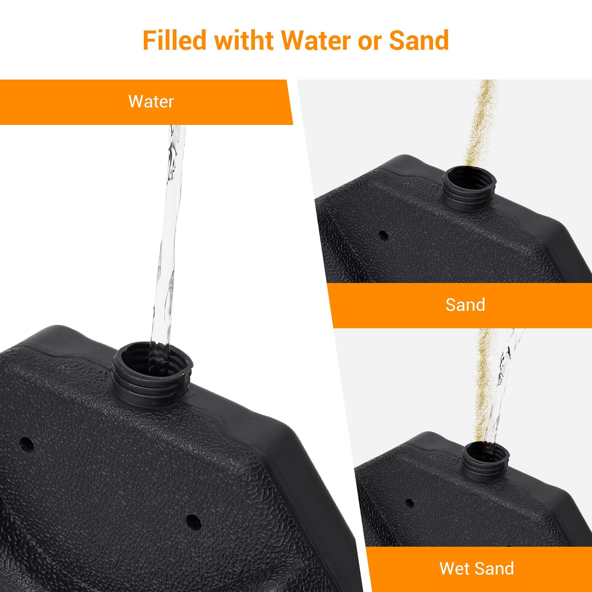 Sonkuki SD-180BK Umbrella-Bases - View #2