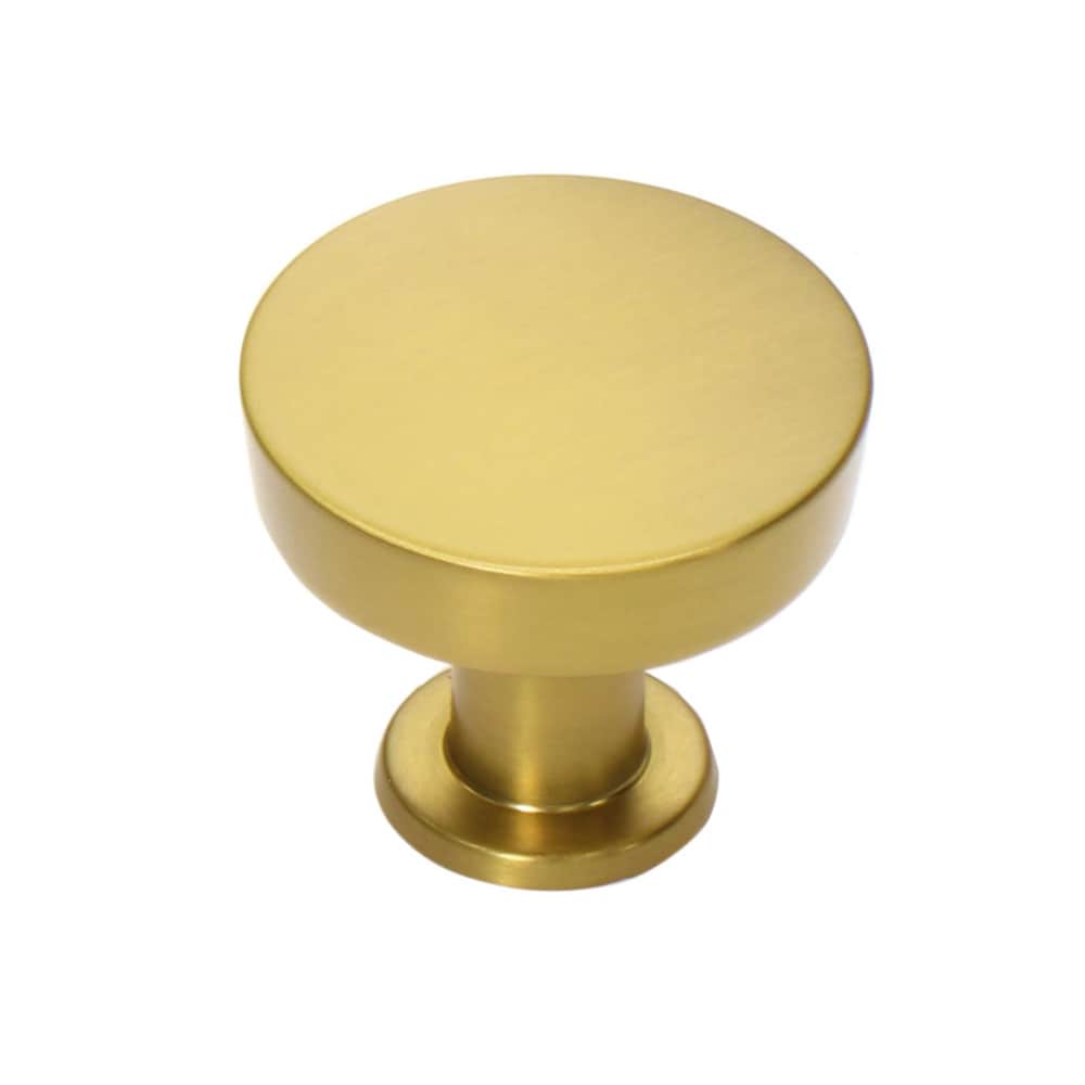 Luxury Solid Brushed Brass Cabinet Knobs And Handles Gold Dresser Drawer  Pulls for Hotel Bathroom/ Kitchen Cabinet Desk