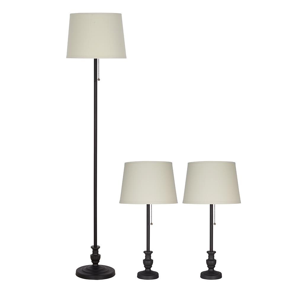 better homes and gardens 3 piece lamp set