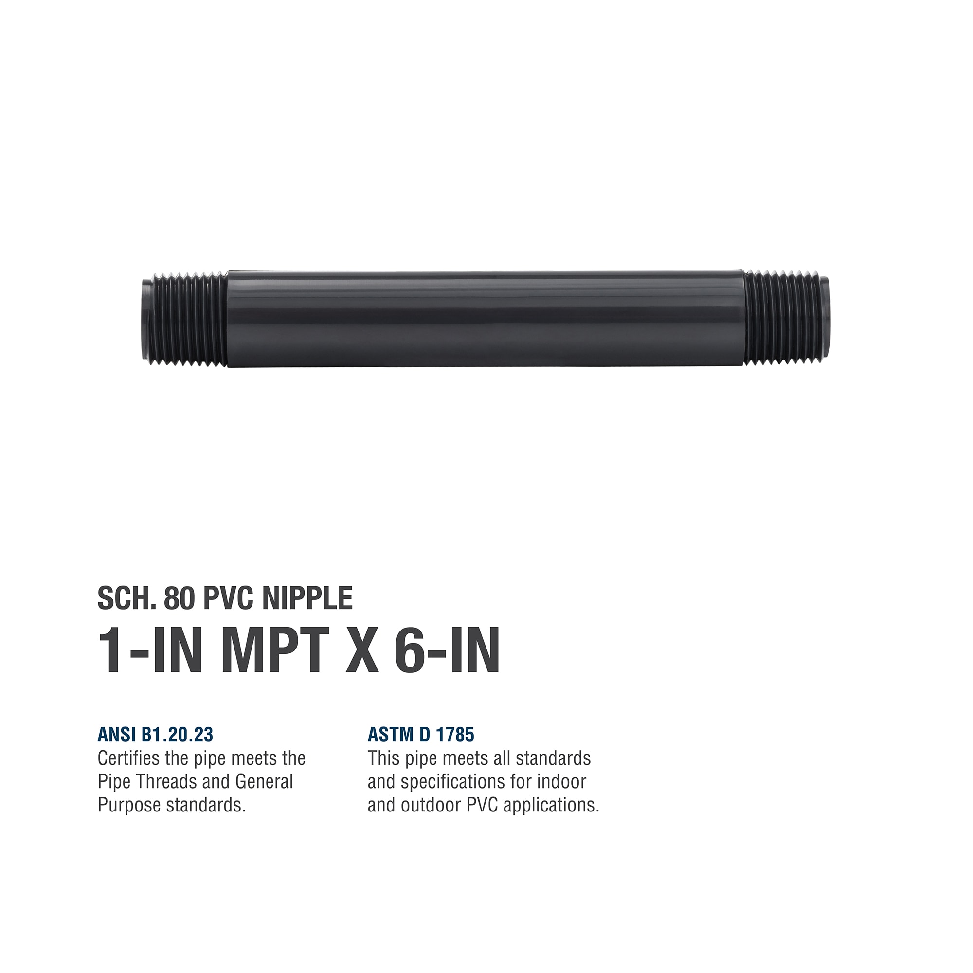 B&K 403-060 Pvc-Pressure-Sch-40-Fittings - View #4