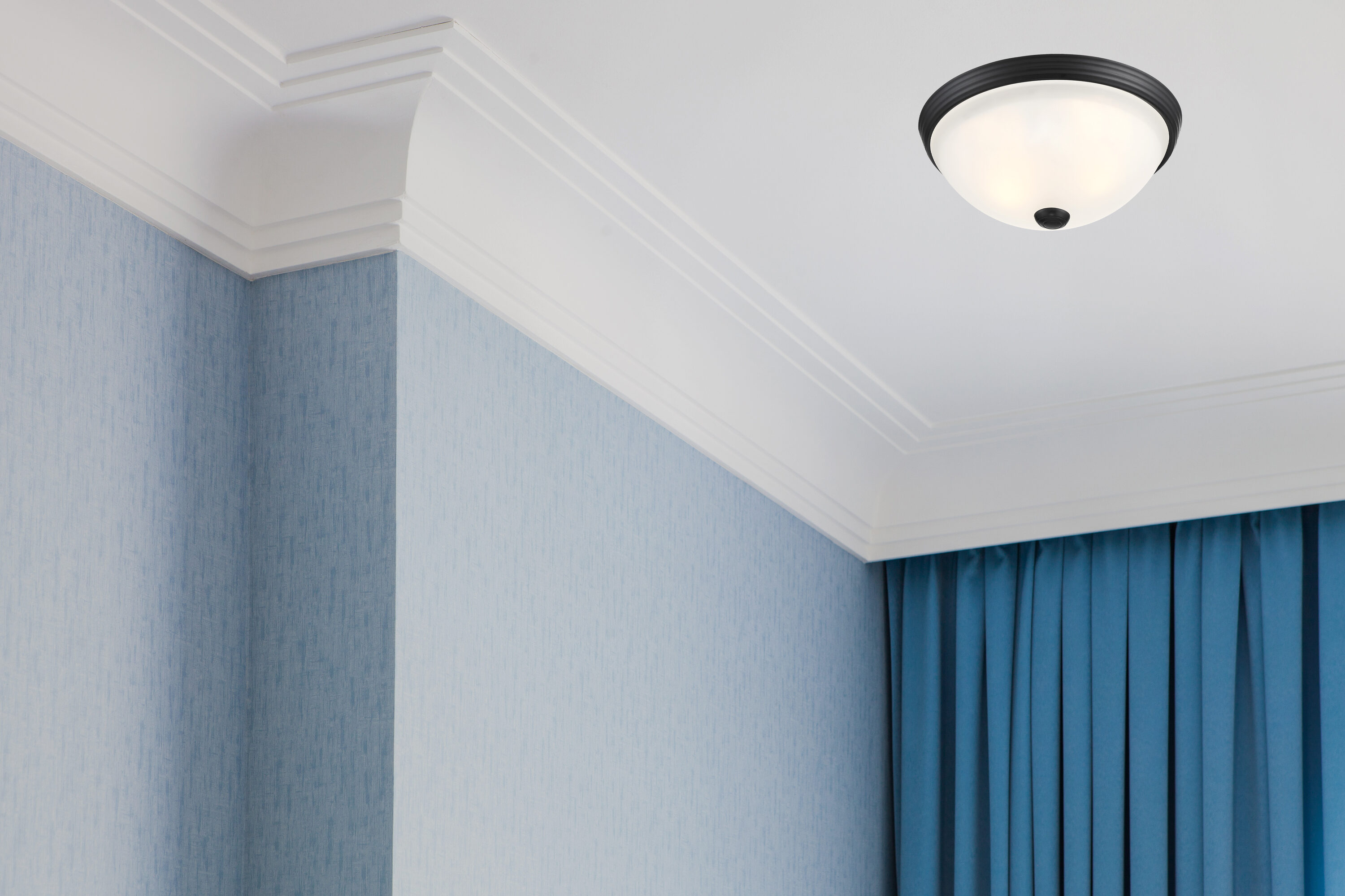 Savoy House Essentials 6-780-13-BK flushmounts - View #5