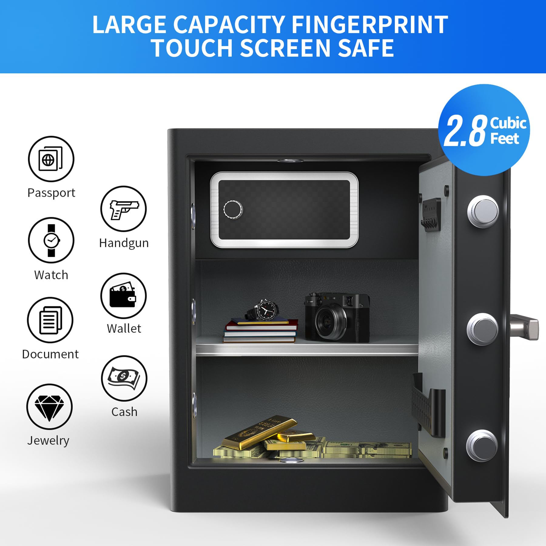 KIWDZFU LKI0803B290 Cash-Check-Safes - View #7