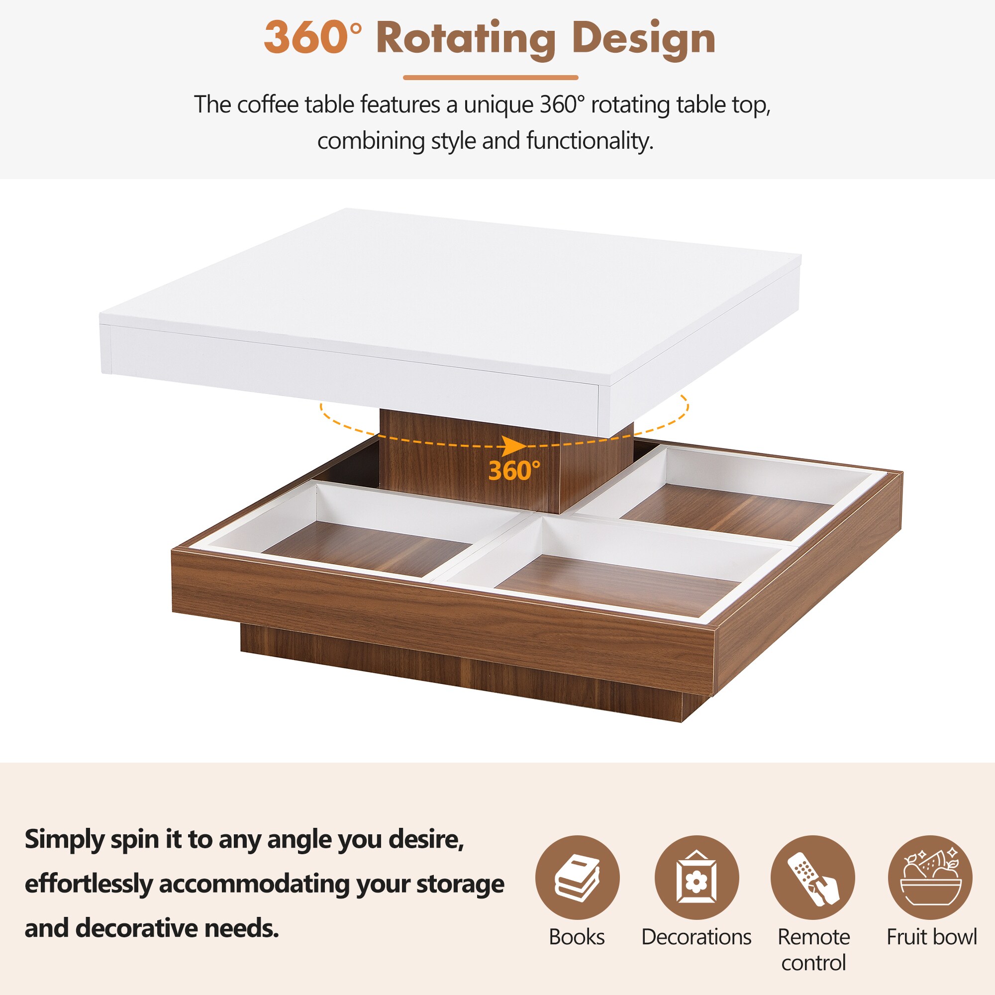 ModernLuxe N721P191981K Coffee-Tables - View #4