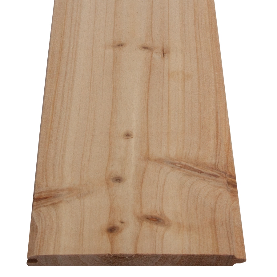 EverTrue 409405 3.5-in x 8-ft Unfinished Cedar Wall Plank (14-sq ft)