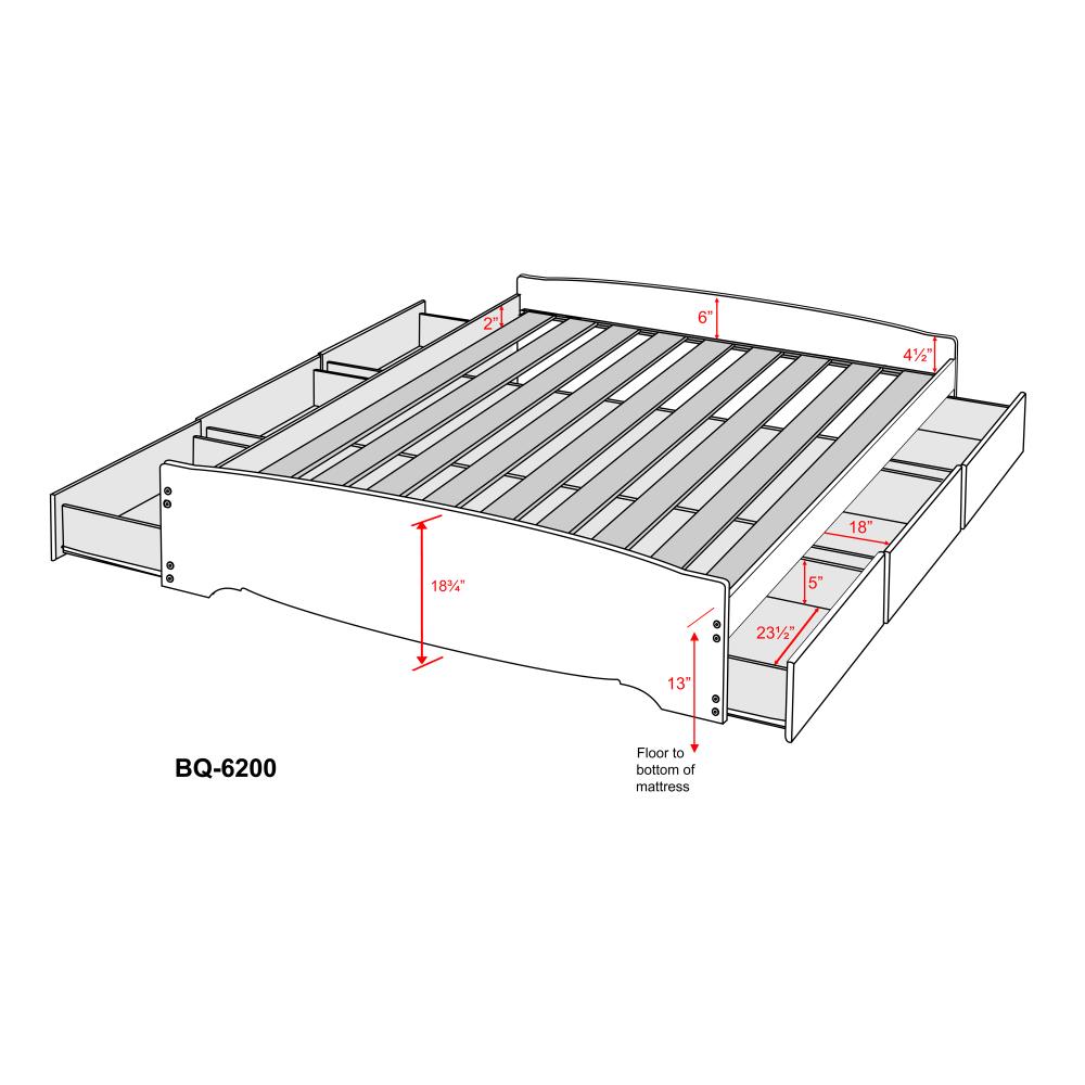 Prepac BBQ-6200-3K beds - View #6