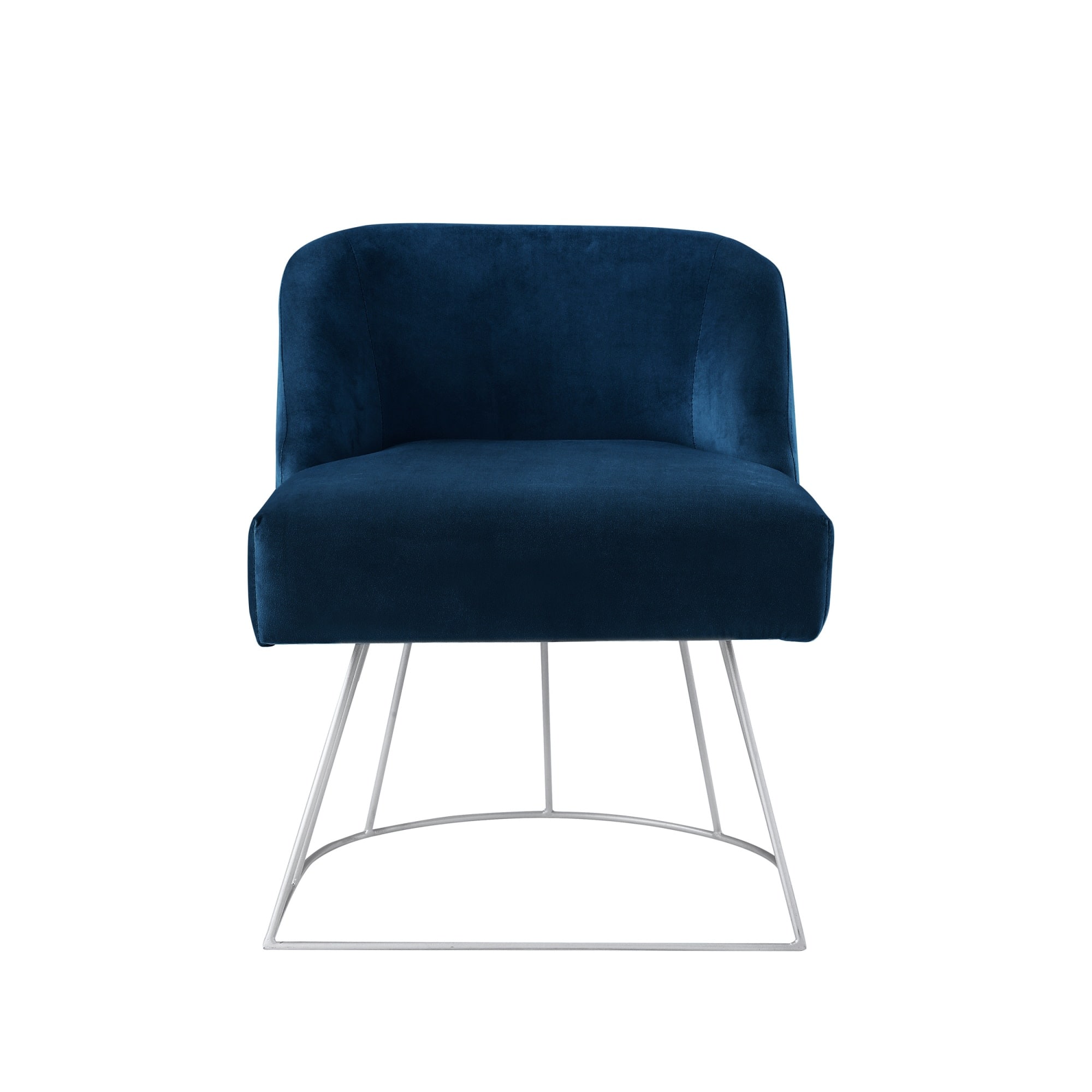 navy blue vanity chair