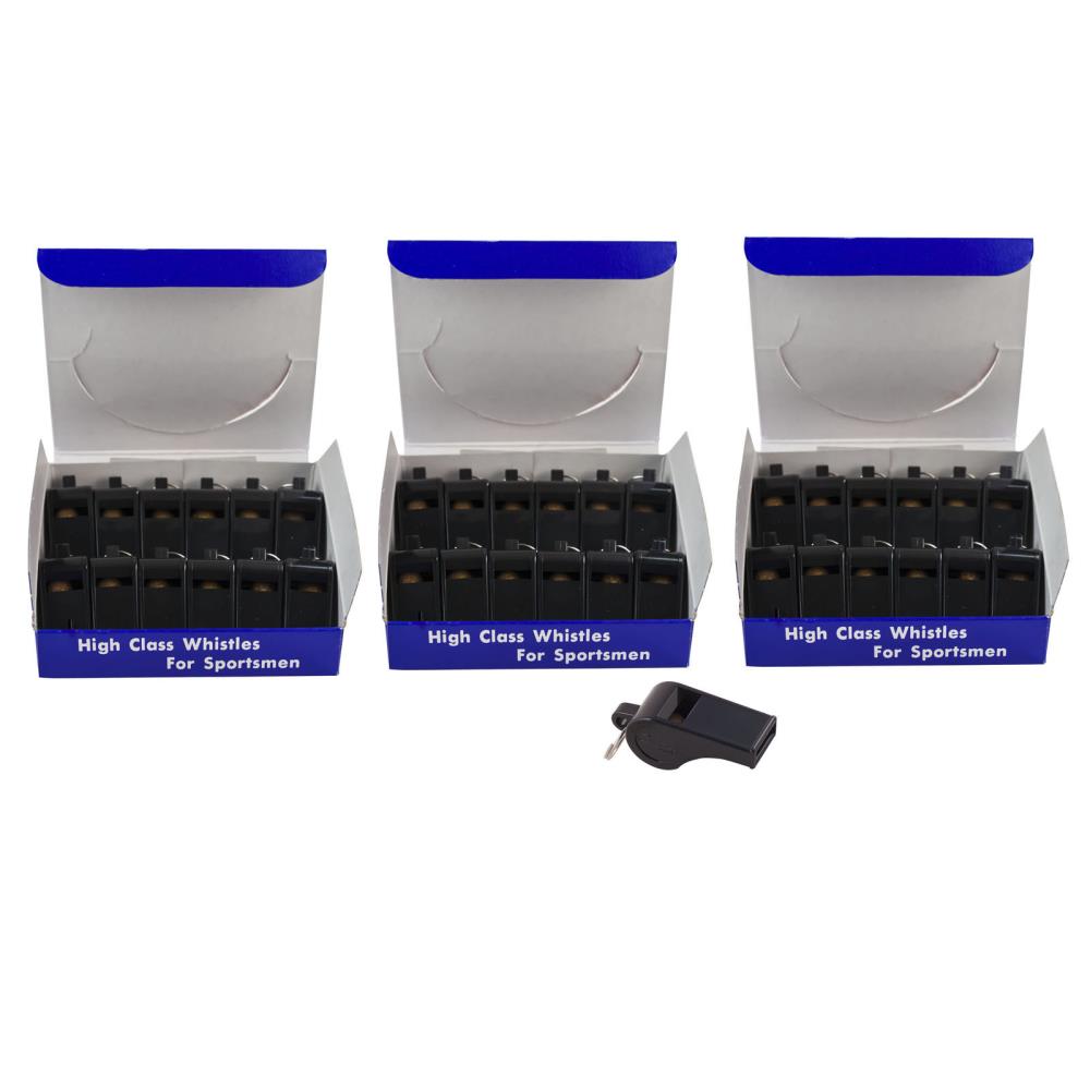Champion Sports CHS601-3 Whistles, Plastic, 12 Per Pack, 3 Packs