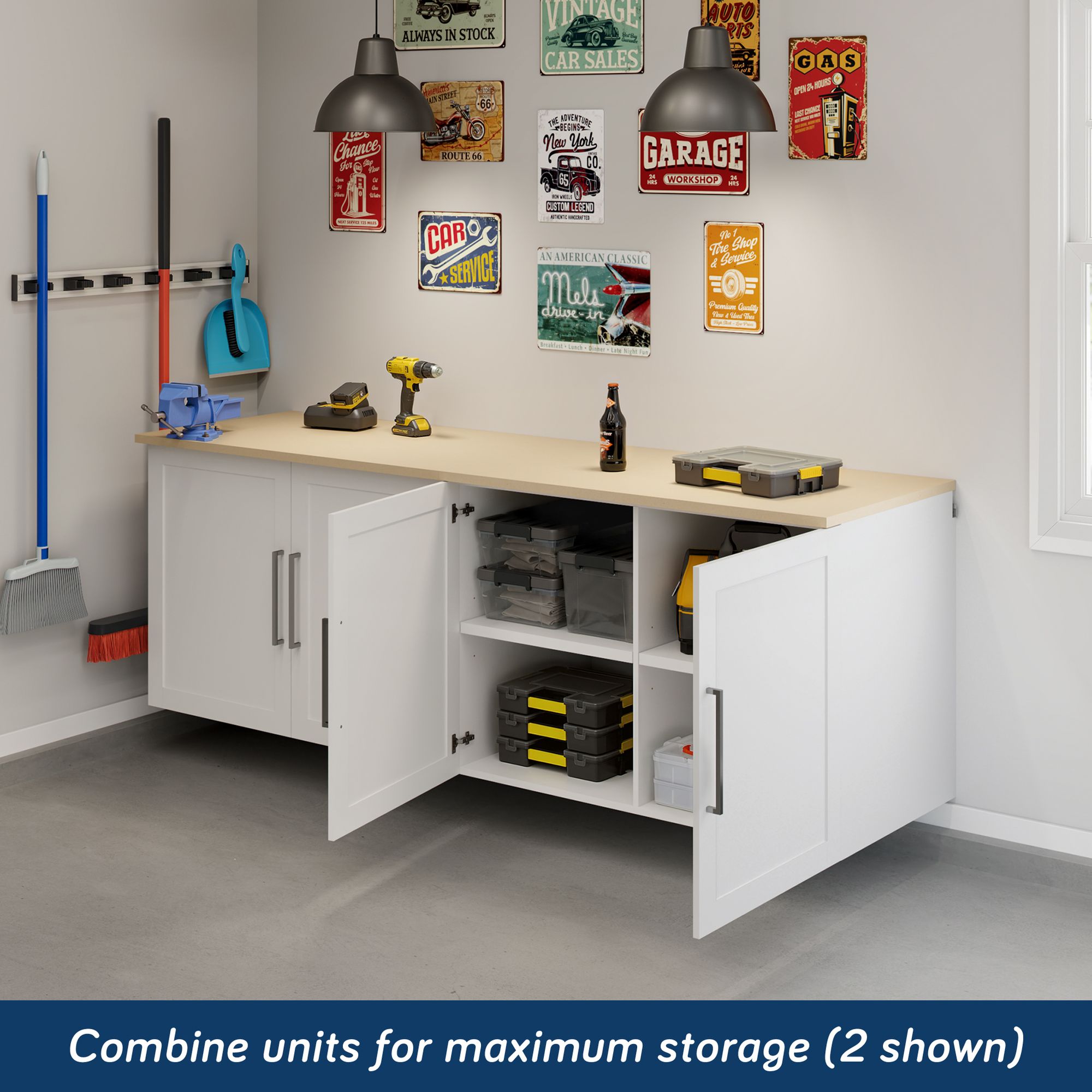 Sauder 446425 Wall-Mounted-Shelving - View #3