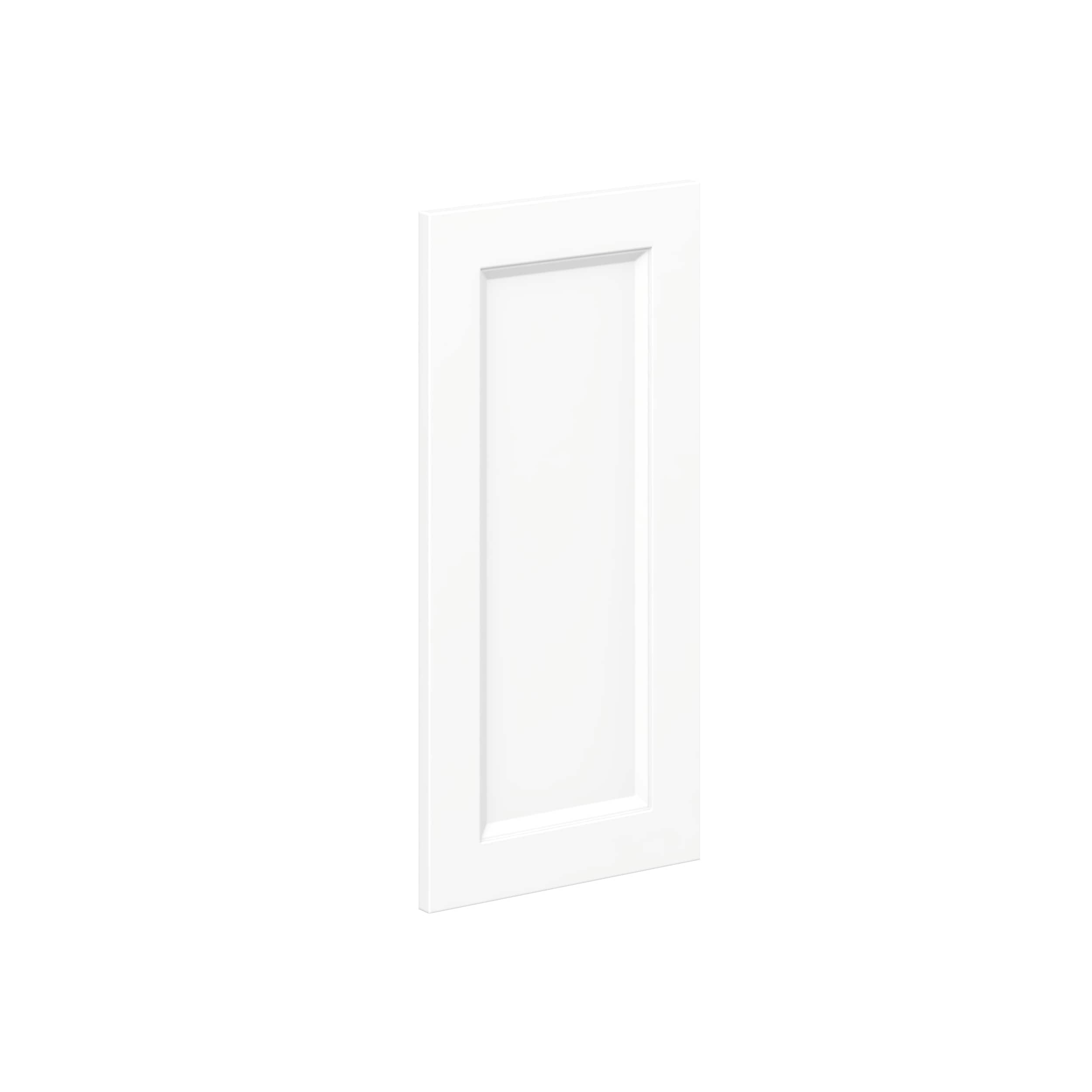Hugo&Borg DSDR1225-RI Riviera 12-in W x 25-in H Bright White Shaker Base cabinet door (Fits 12-in x 30-in wall box )