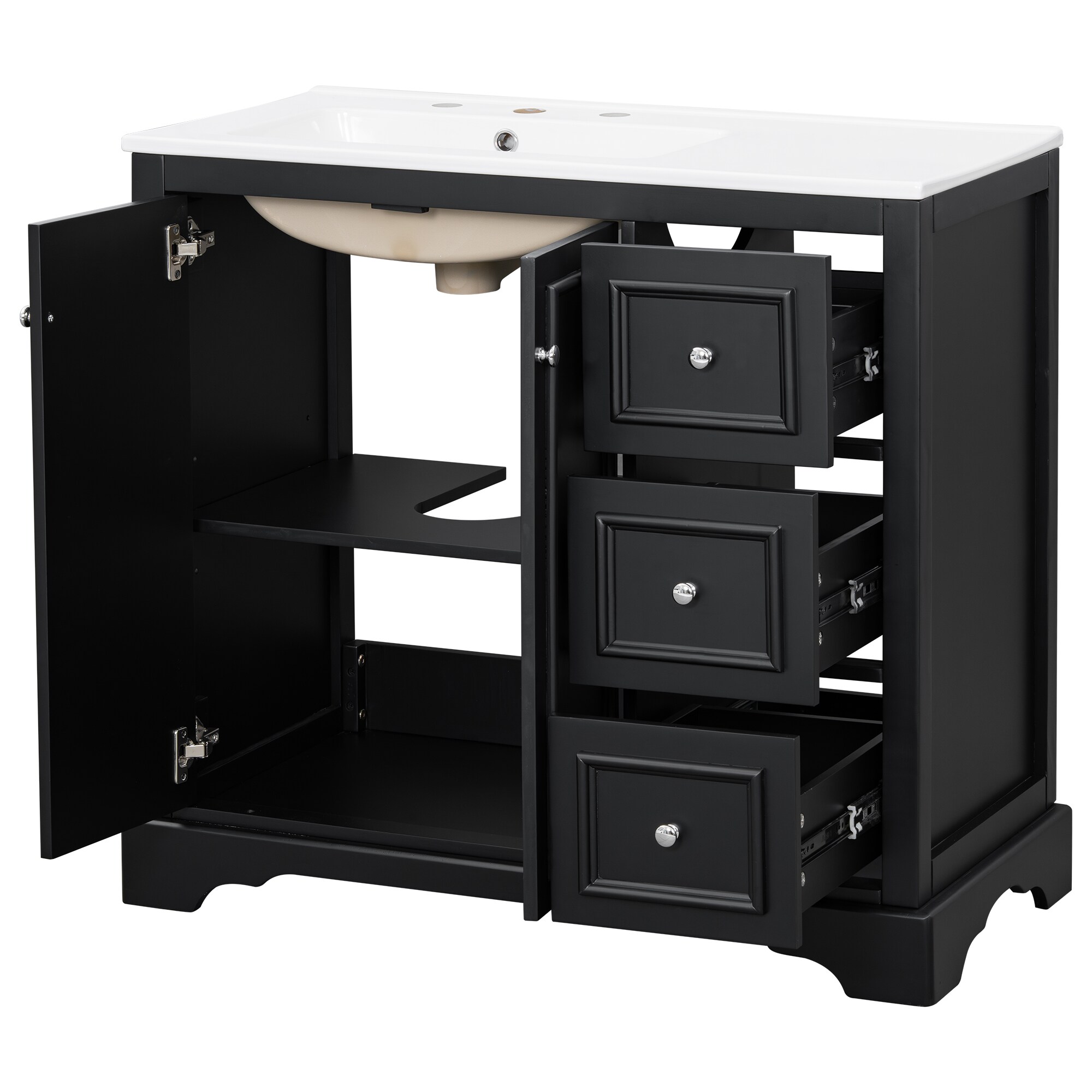 ModernLuxe L3P-N729P292966B Bath-Vanity-Combo - View #13