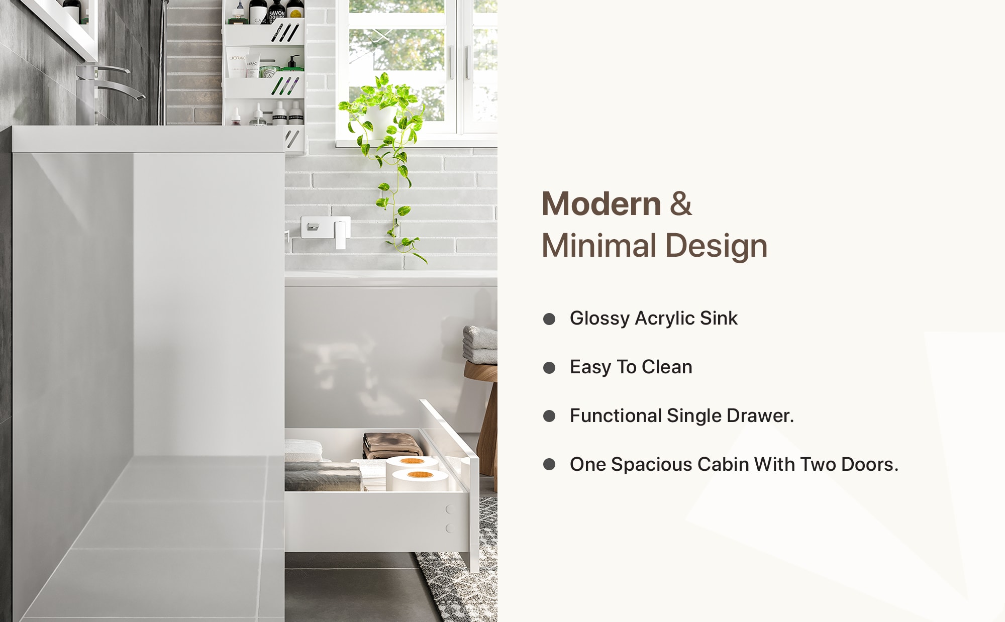 Eviva EVVN600-8-24WH Bath-Vanity-Combo - View #9