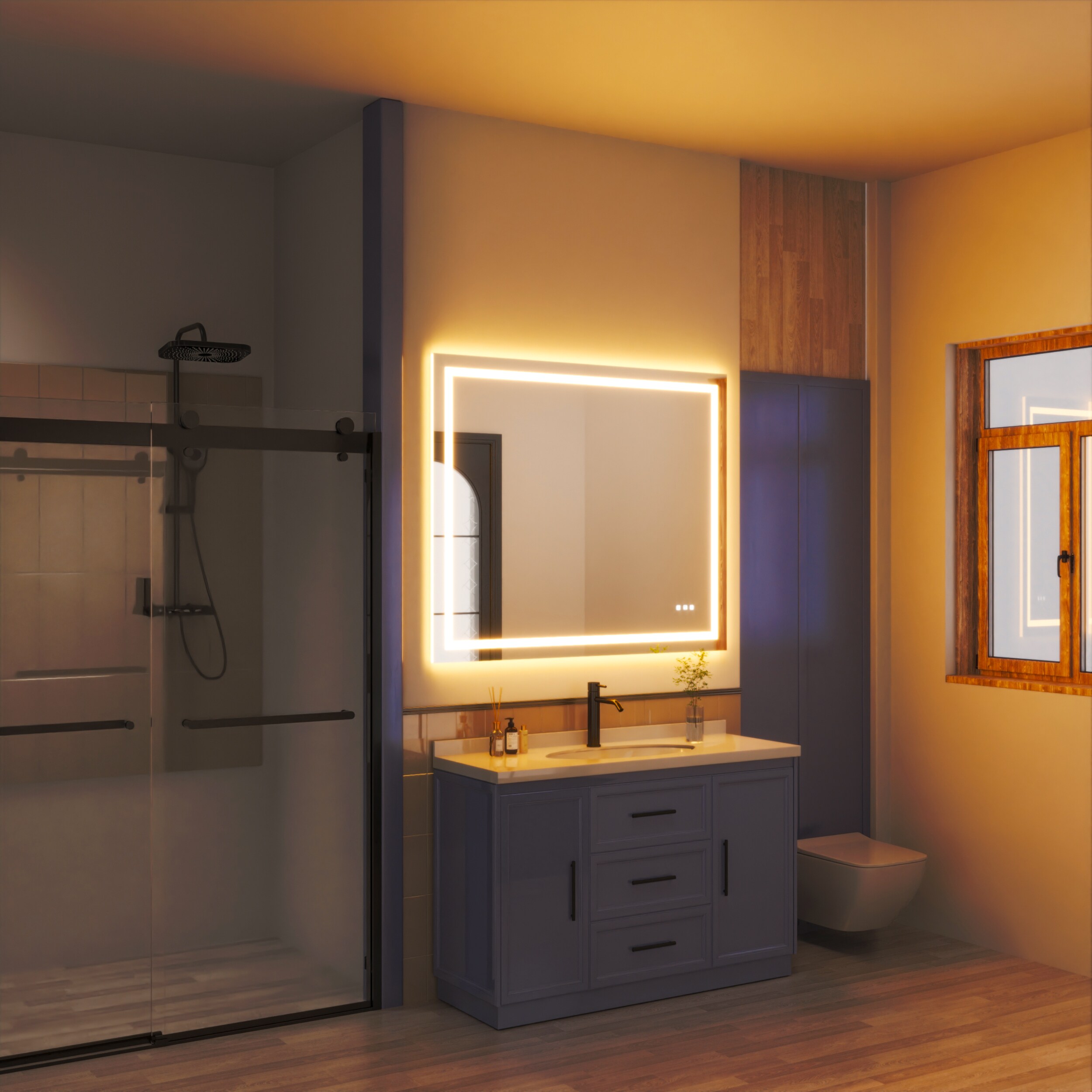waterpar WPLO-2181 Framed-Bath-Mirrors - View #3