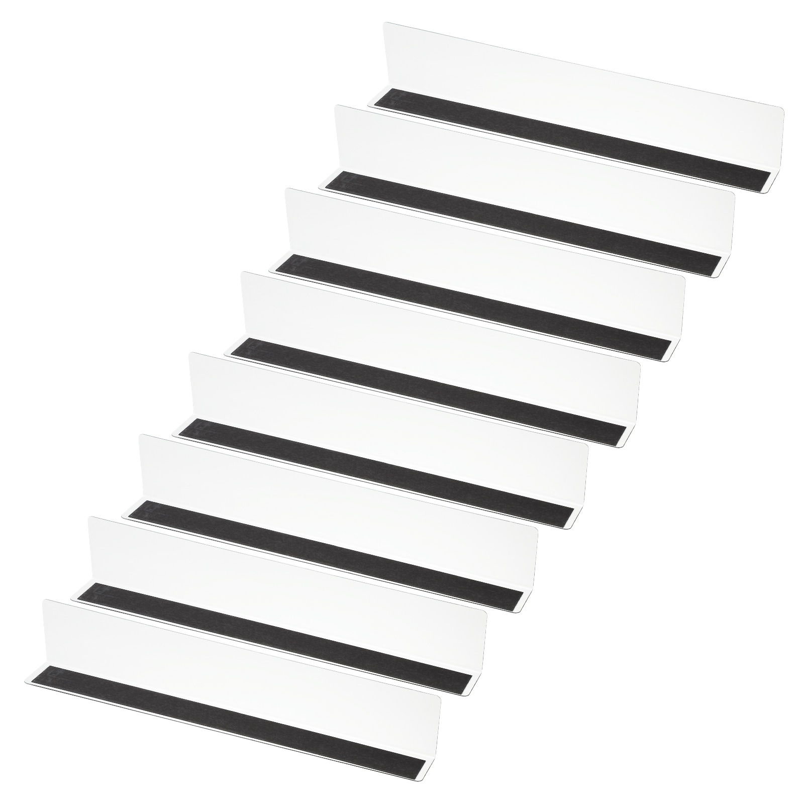 PATIKIL 8pcs Shelf Dividers for Closet Organization 13.8x1.6x2.4inch Acrylic Magnetic Closets Separator Kitchen Cabinet Shelves Under Bed Blocker for Bedroom Kitchen Office Clear