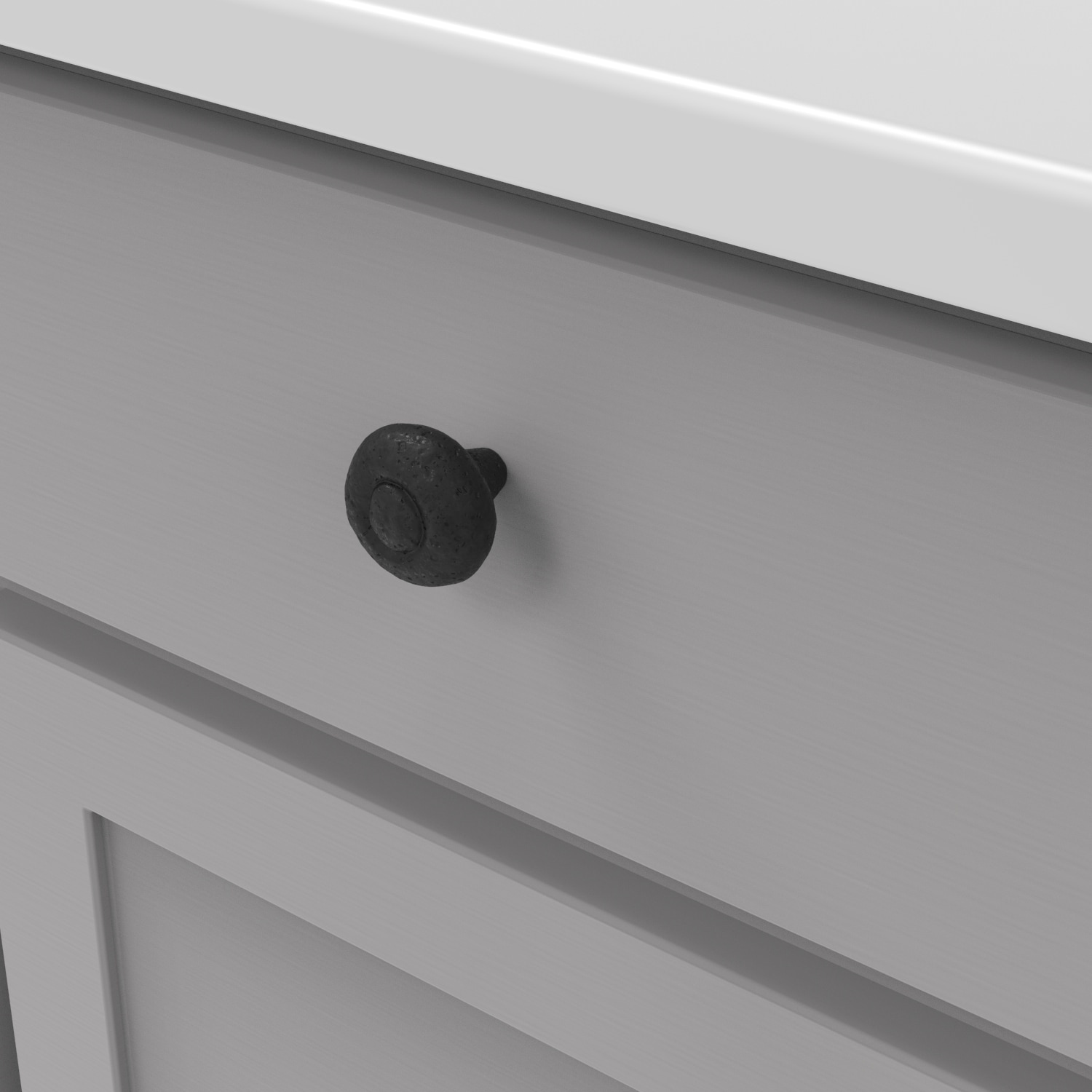 Hickory Hardware P3003-BI-10B Cabinet-Knobs - View #3