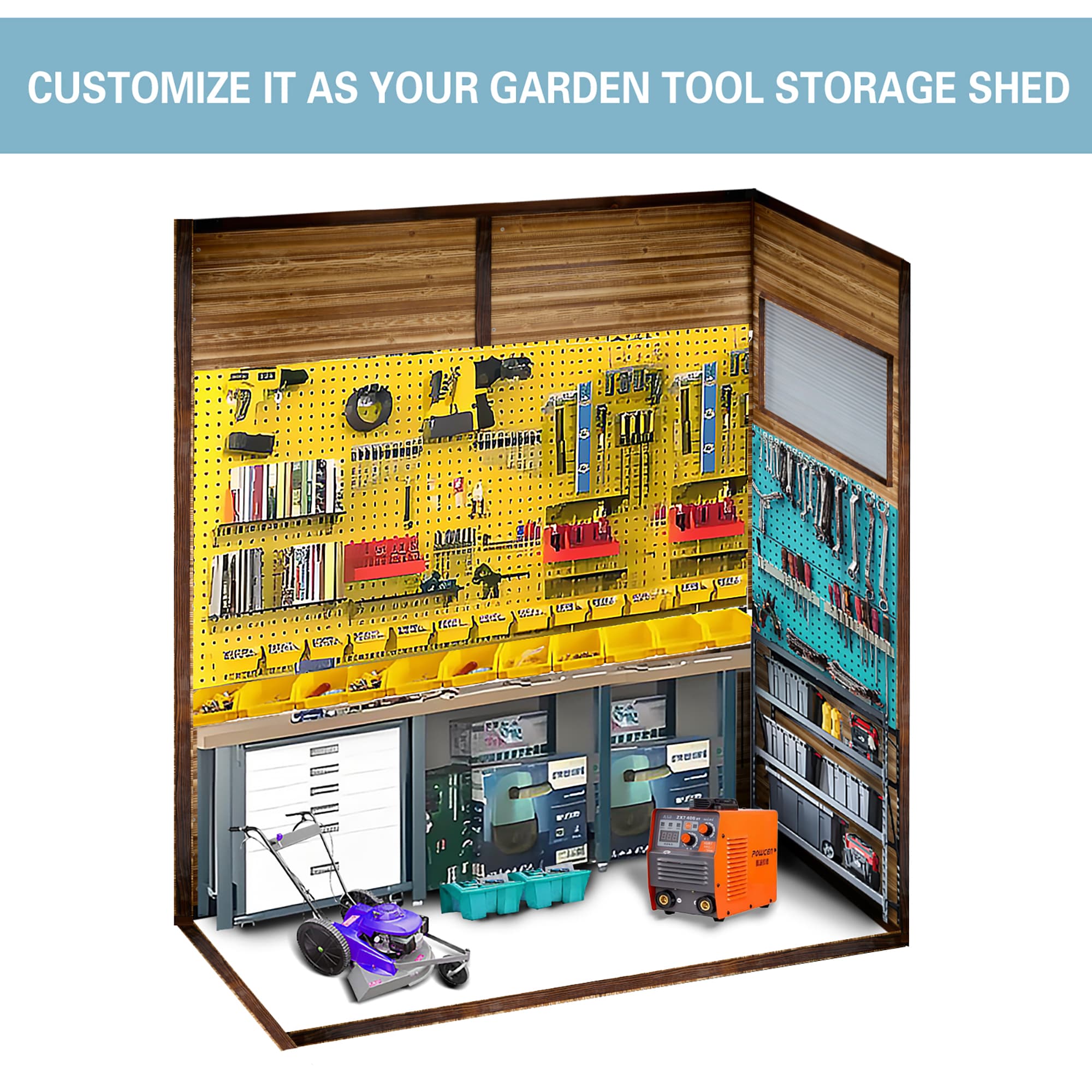 Mondawe MD-TP87AAE Wood-Storage-Buildings - View #7