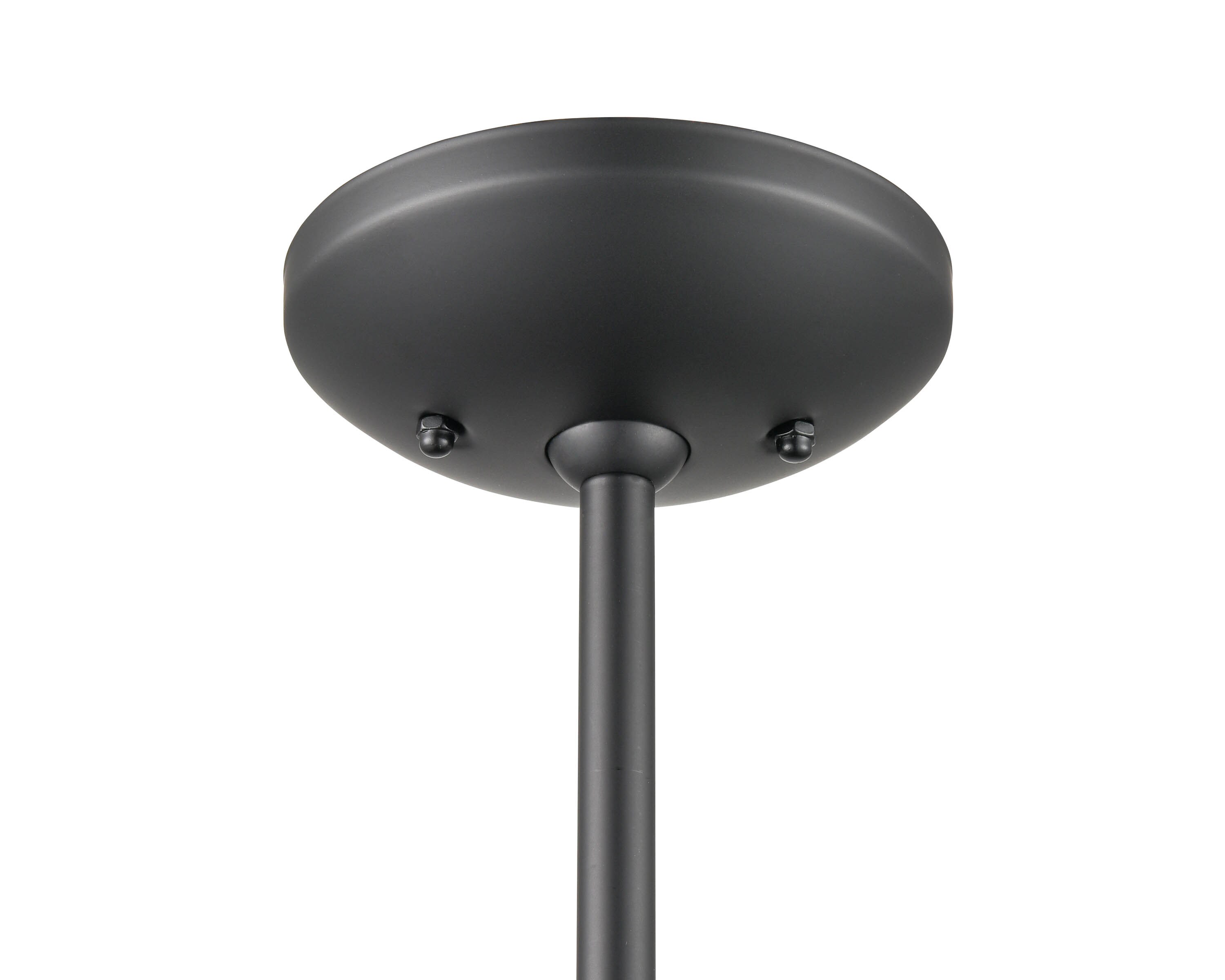 Neo-Industrial Matte Black Mini Pendant Light for Indoor/Outdoor