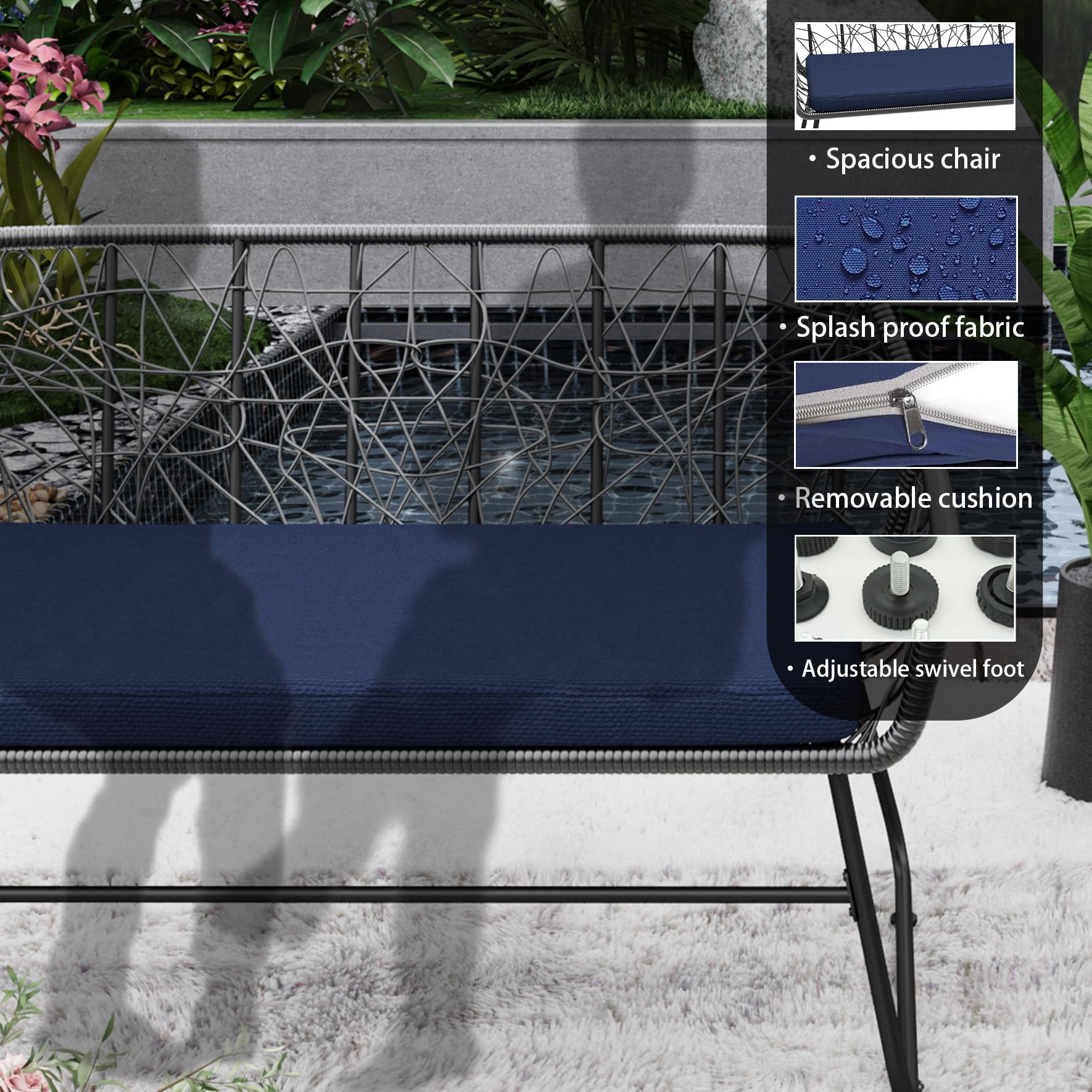 Runesay AJ35 Patio-Conversation-Sets - View #3