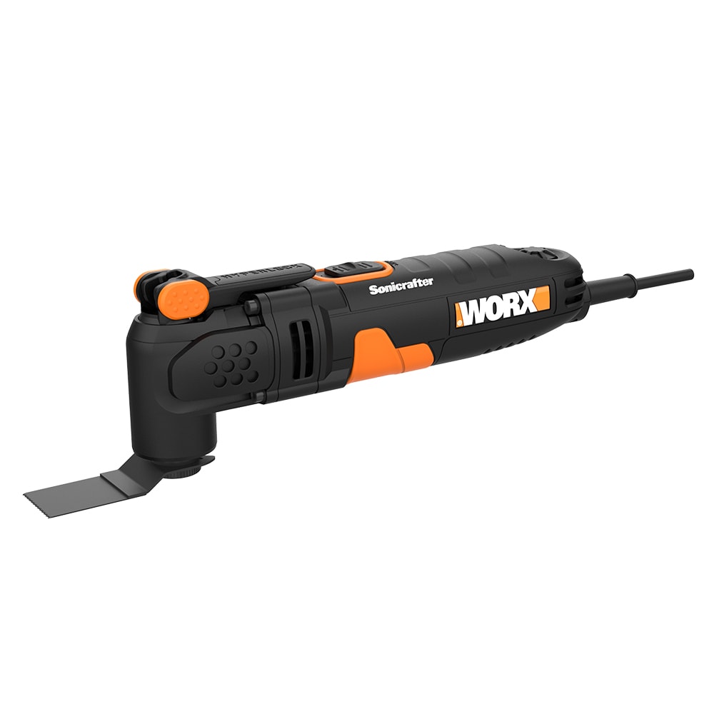 kandidaat commentaar Verbeteren WORX Power Share 30-Piece 3-Amp Variable Speed Oscillating Multi-Tool Kit  with Soft Case in the Oscillating Tool Kits department at Lowes.com