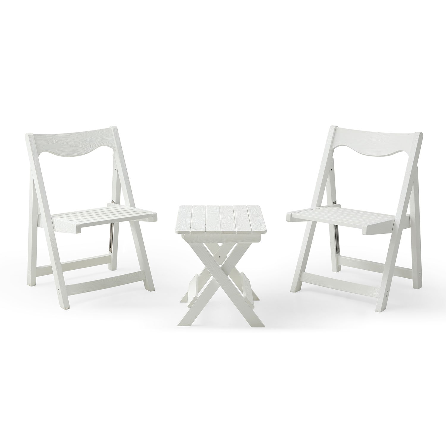 Mondawe JO-ML1883 Square Outdoor Dining 24.41-in W x 24-in L
