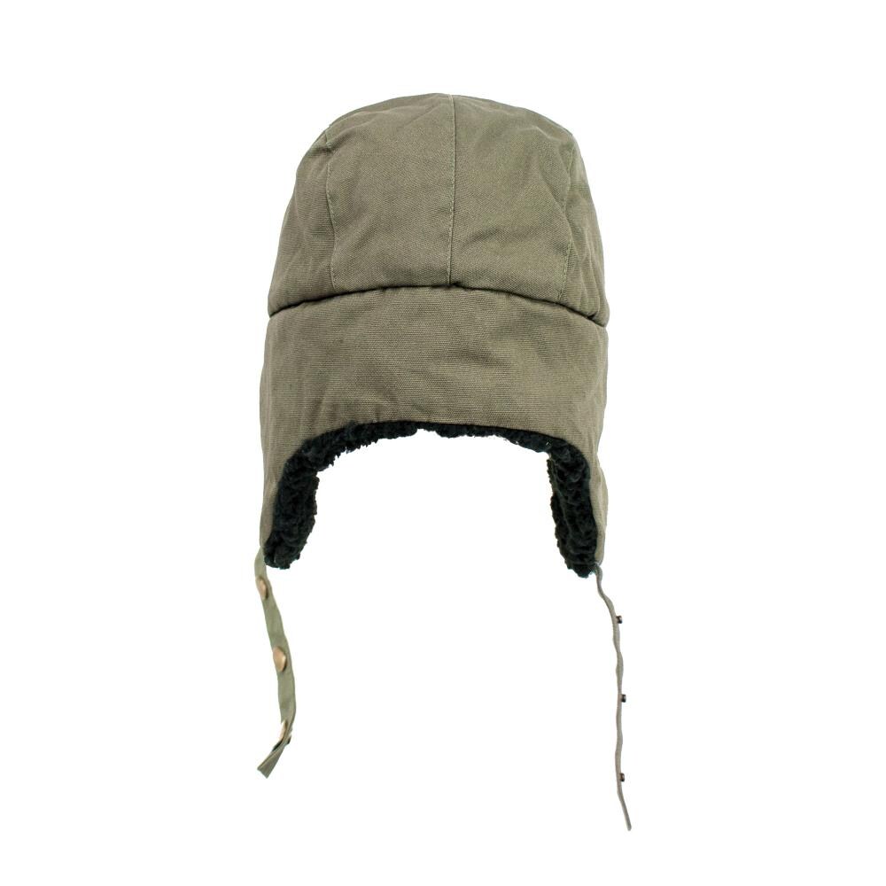 OLE Adult Unisex Olive Cotton Trapper Hat in the Hats department 