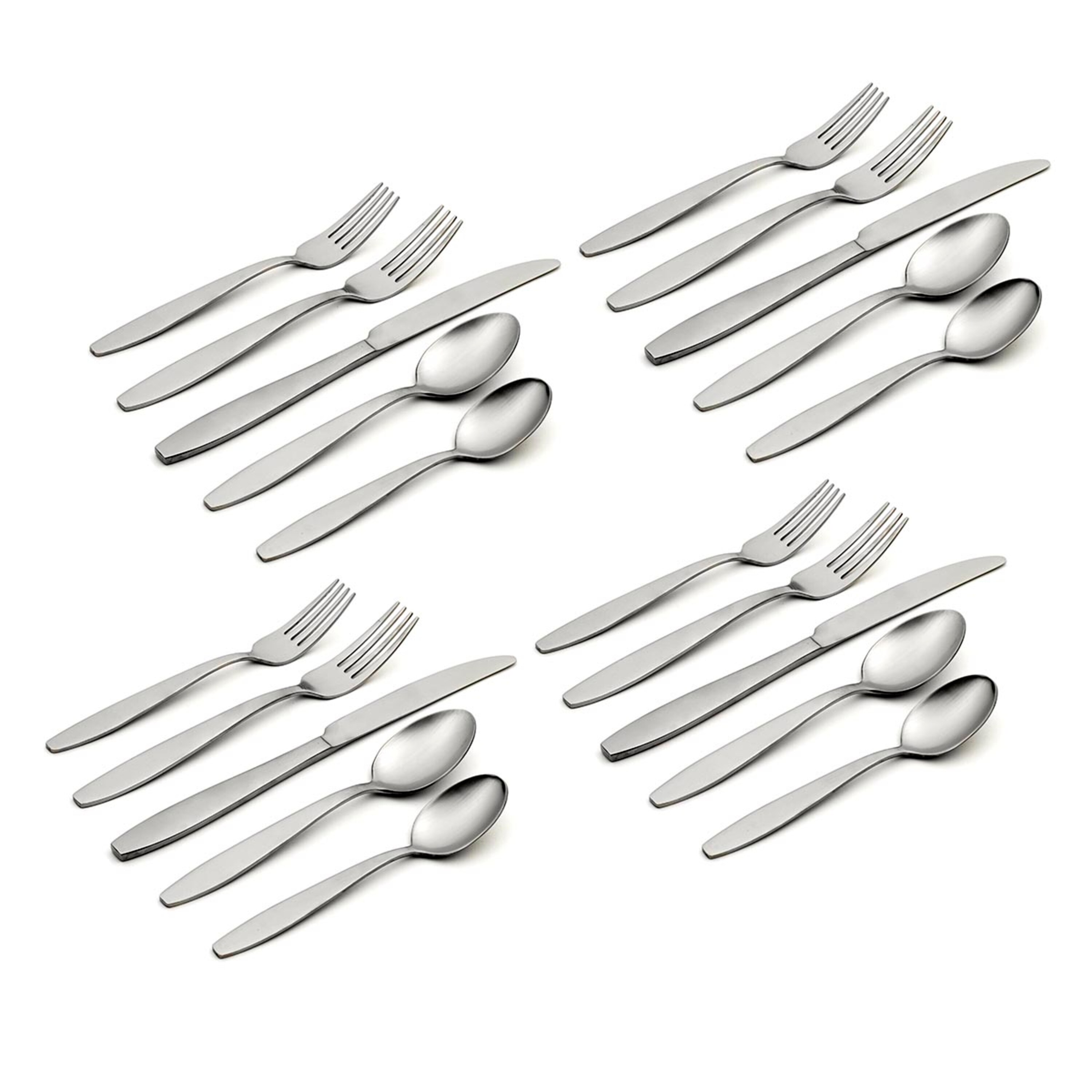 Oneida Oneida Satin Woodward 42 Piece Flatware Set, Service for 8