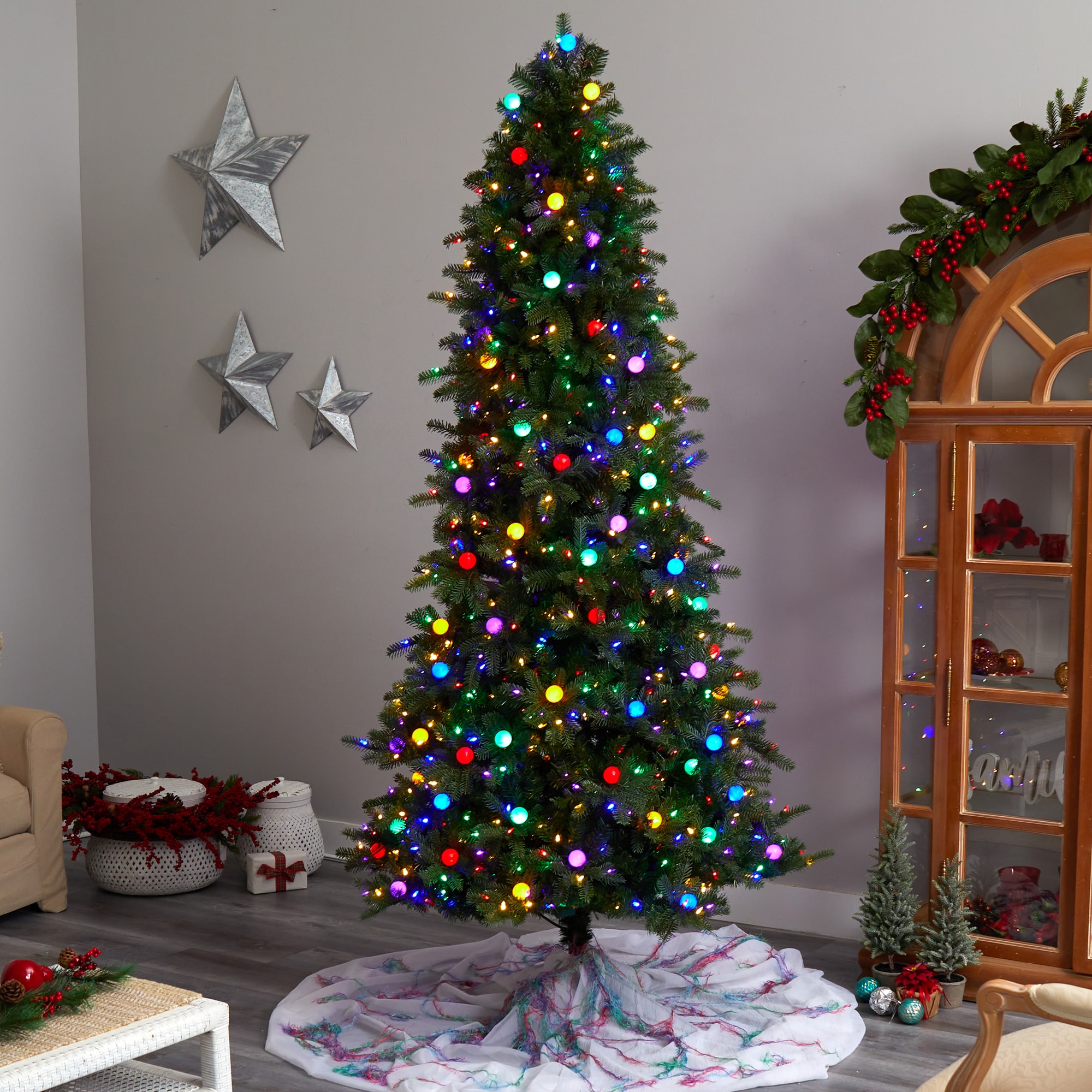 Nearly Natural T3519 Artificial-Christmas-Trees - View #8
