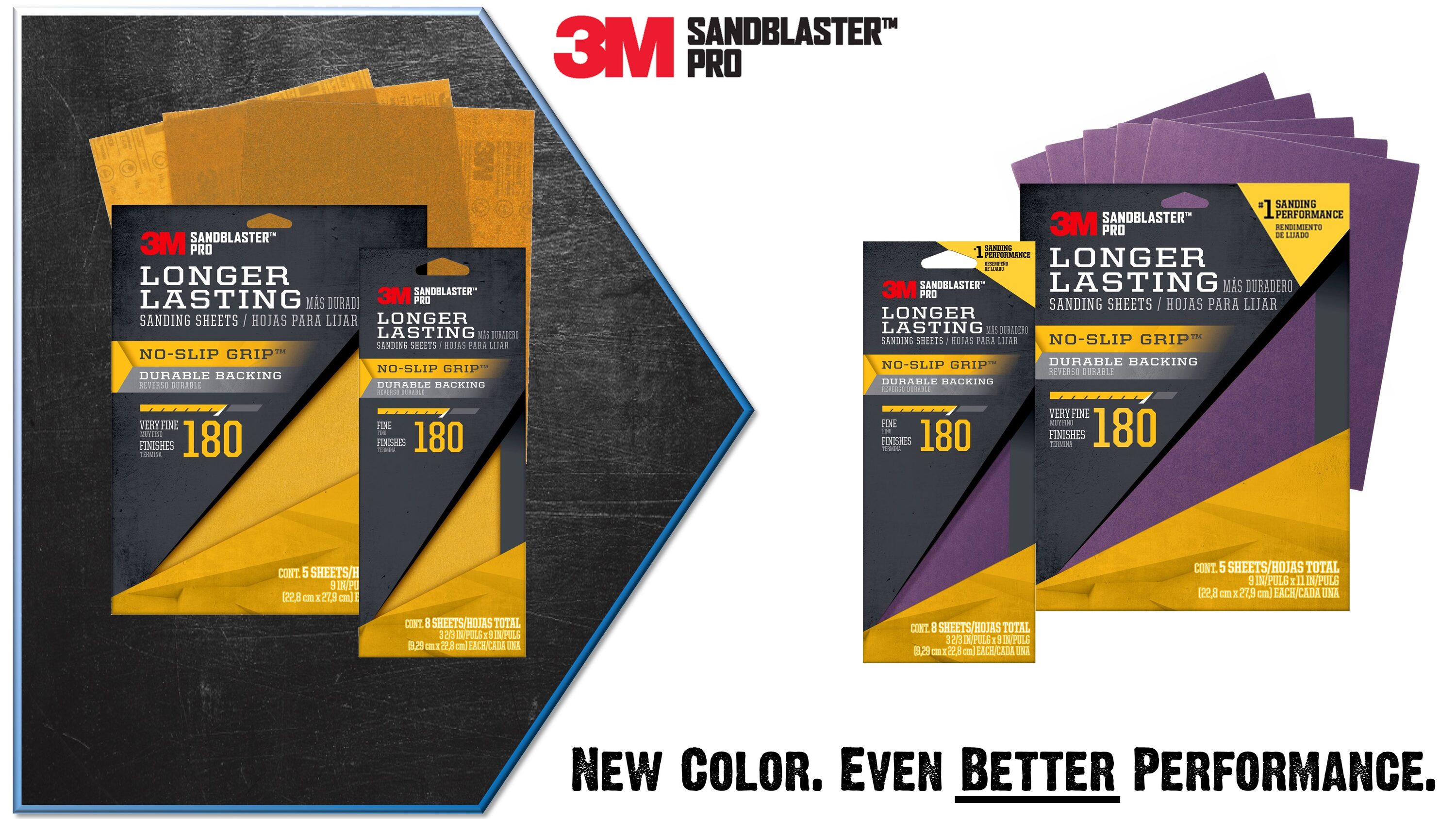 3M Multi-grade Pack Sheet Sandpaper 9-in W x 11-in L 22-Pack in the  Sandpaper department at