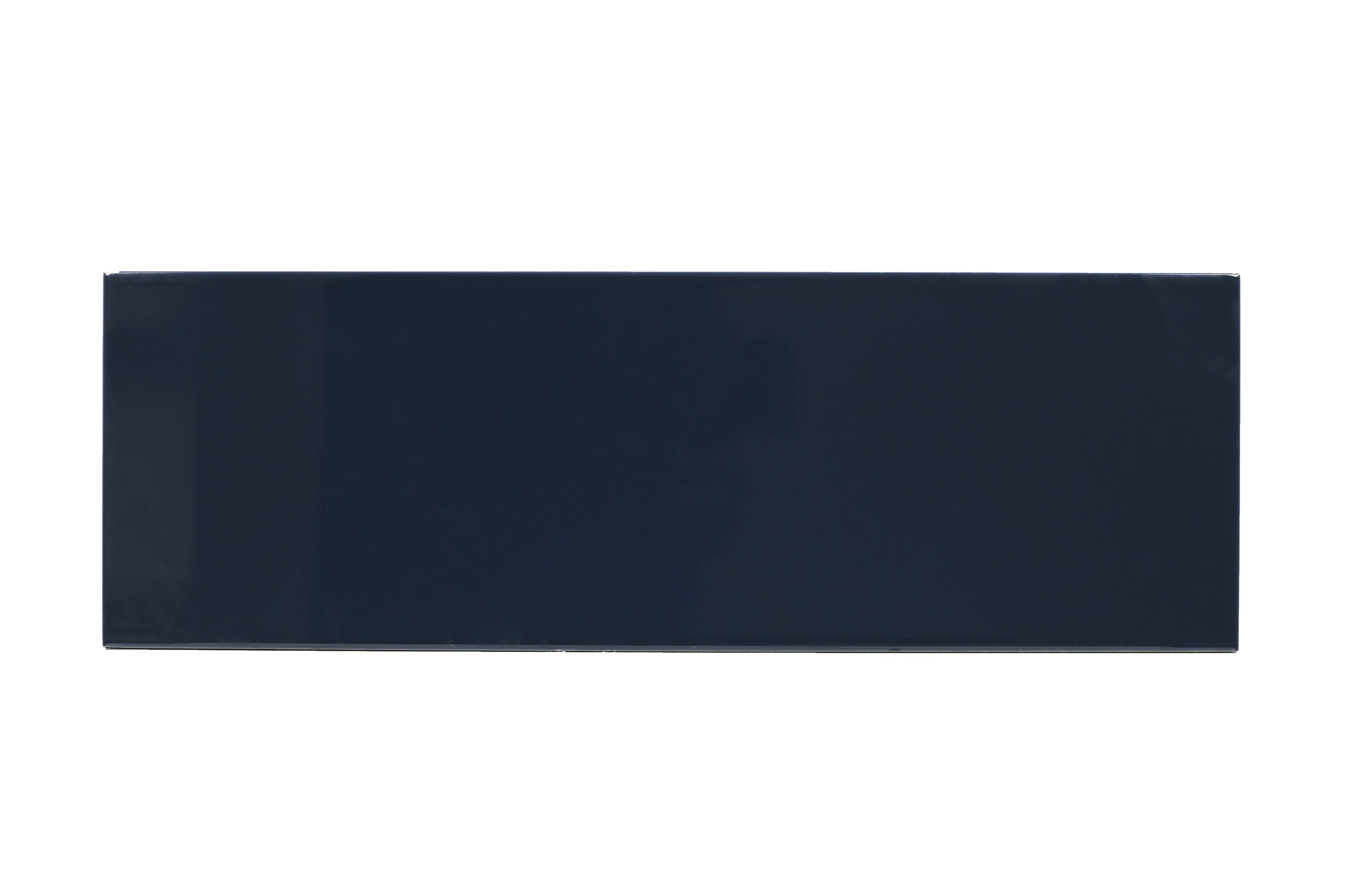 American Olean 01178241P2 Color Ways Navy 8-in x 24-in Glossy Ceramic Subway Wall Tile (13.3-sq. ft/ Carton)