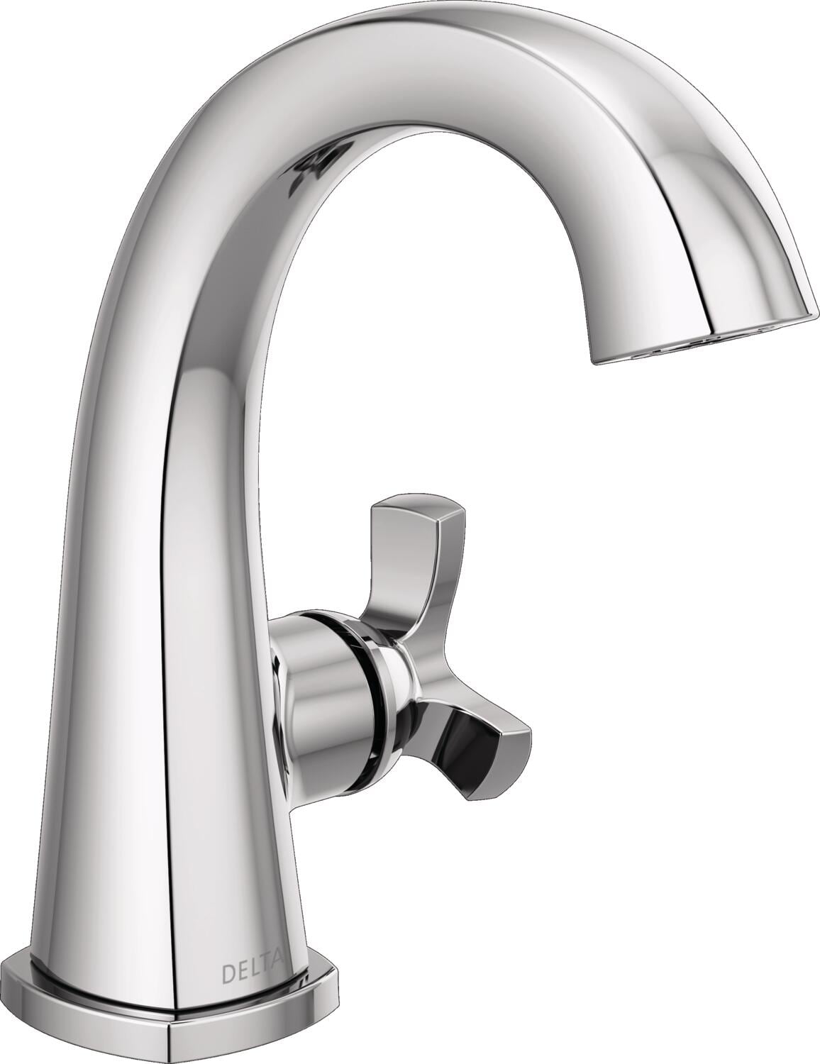 Delta Stryke Lumicoat Chrome Single Hole 1-Handle WaterSense Bathroom ...