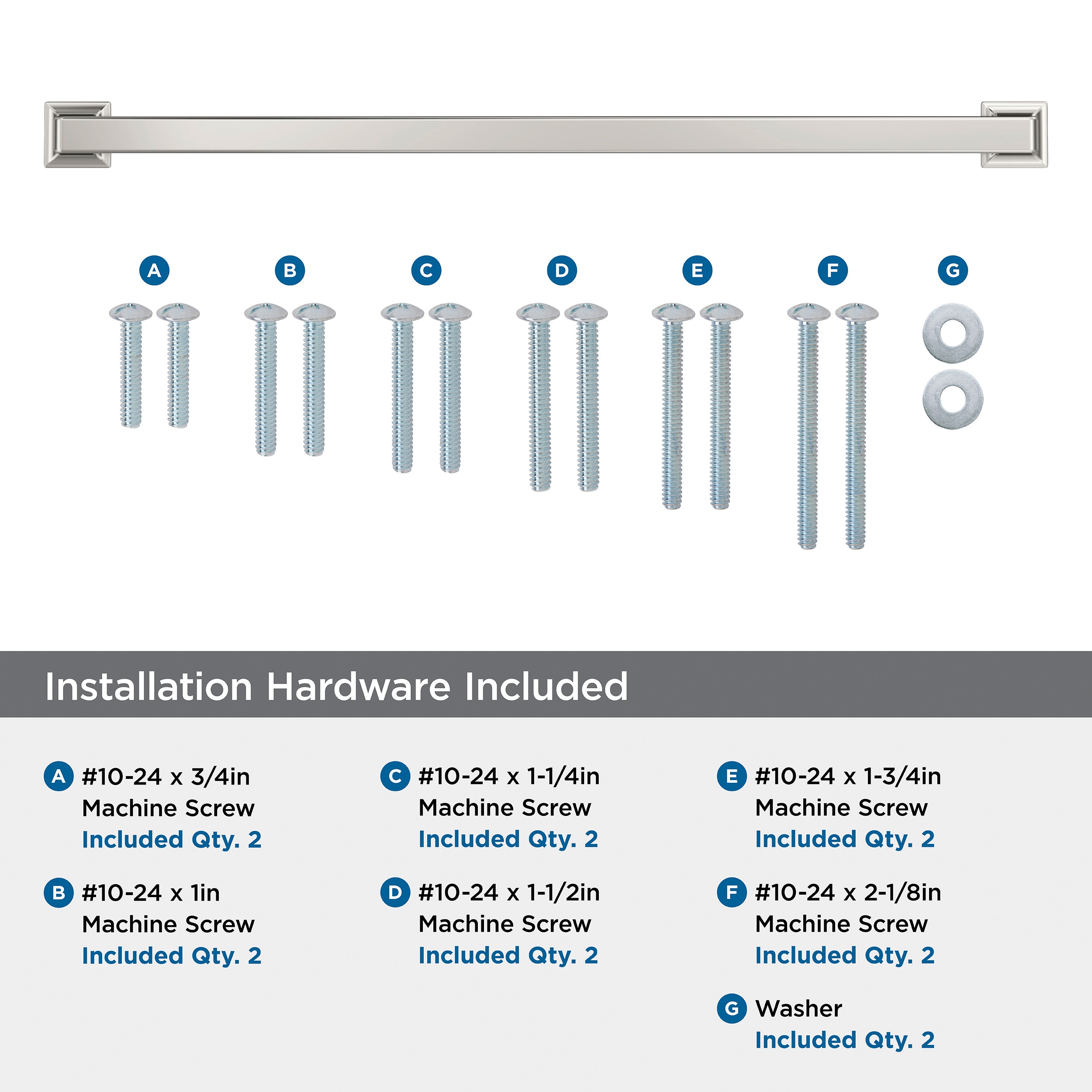 Amerock BP37450PN Cabinet-Pulls - View #3