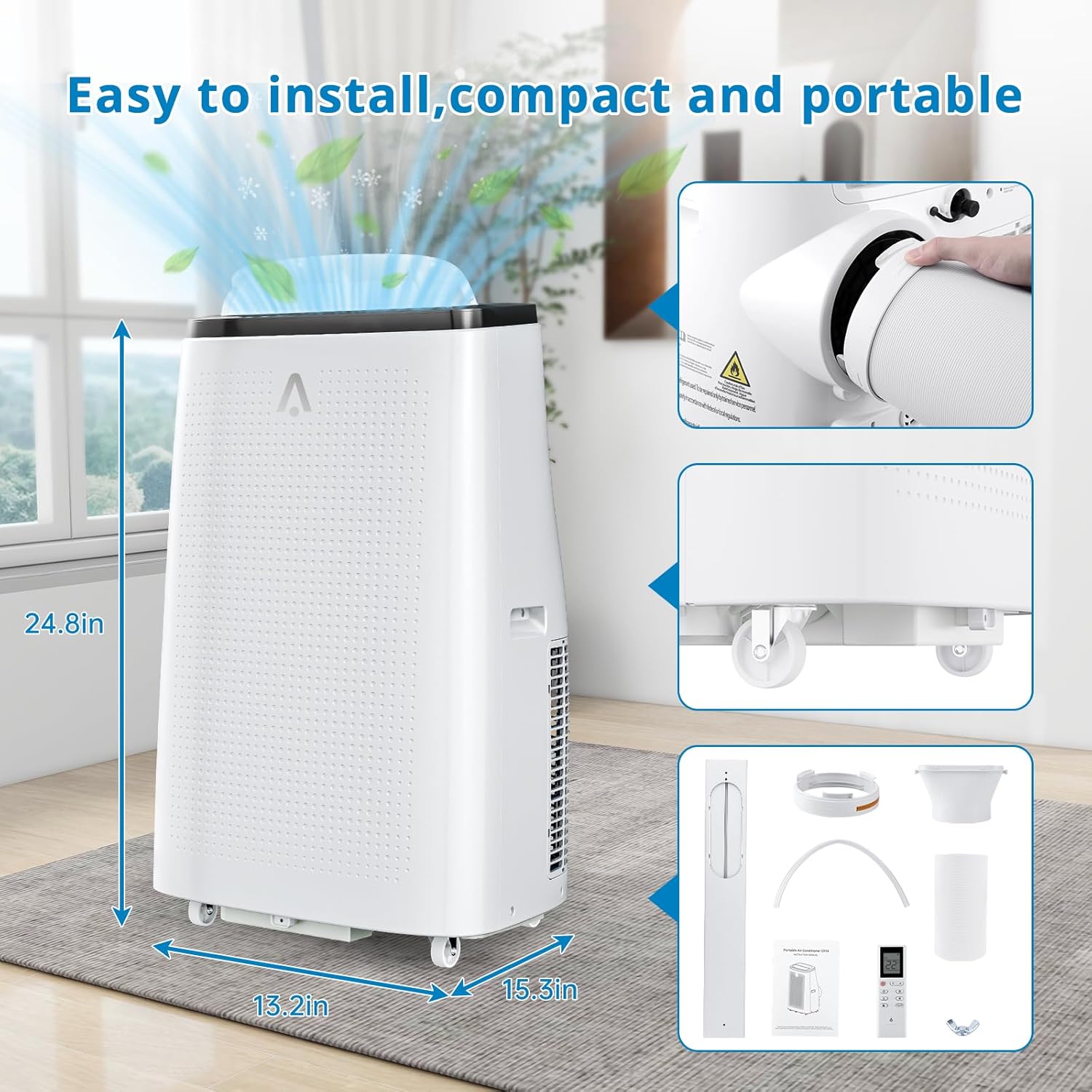 Qeetex WL-PHO-0UIH2JET Portable-Air-Conditioners - View #6