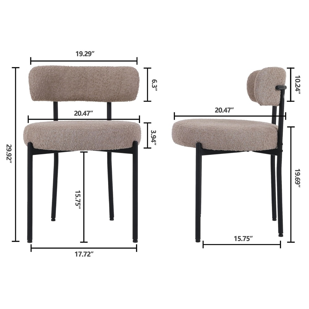 DYHOME SJ-RDC-LB-1 Dining-Chairs - View #6
