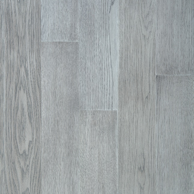 Allen Roth Silverthorn Hickory 5 In, Light Gray Engineered Hardwood Floors