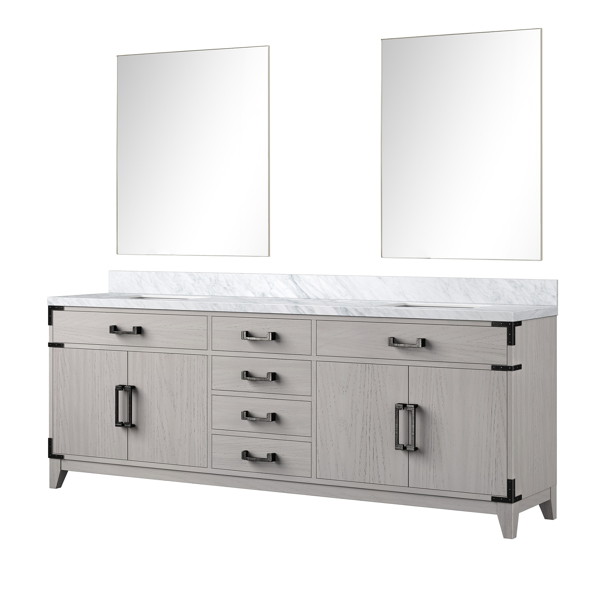 Lexora LVW84DM110 Bath-Vanity-Combo - View #2