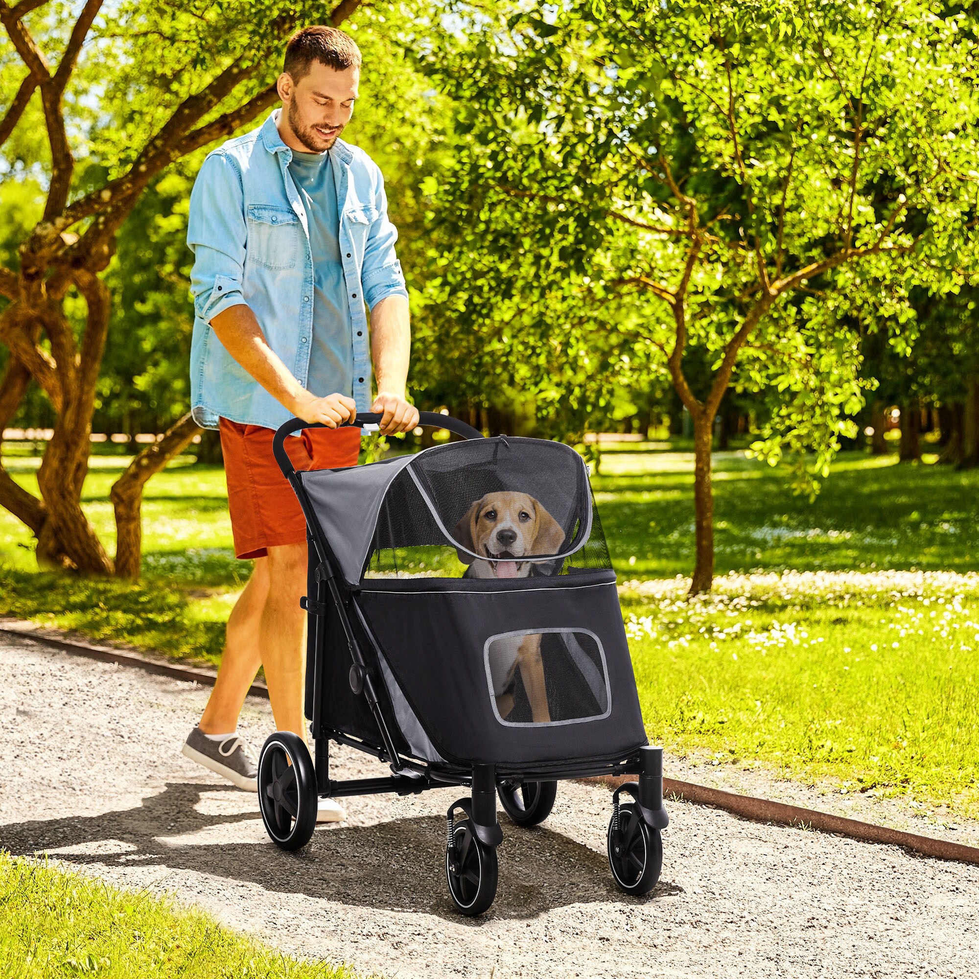 LUXEYARD DS-J-IW2225P166292 Pet-Strollers - View #2