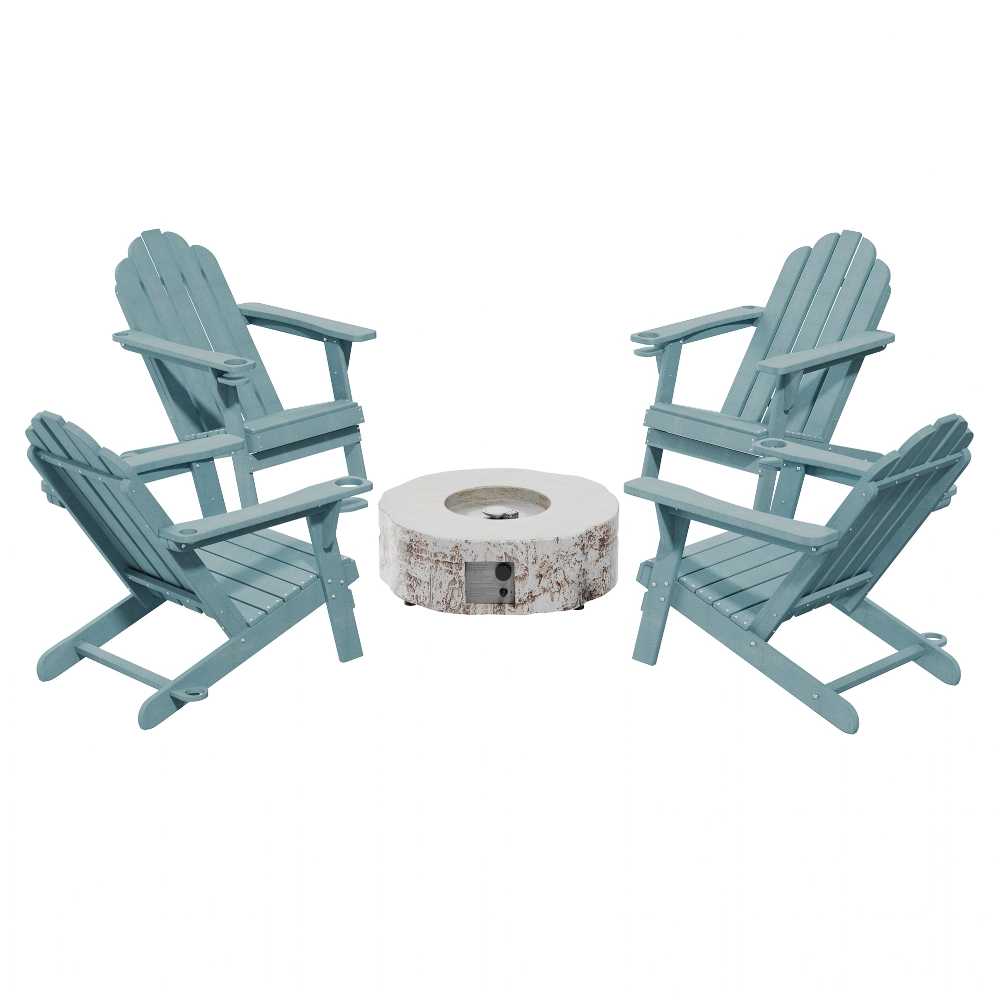 Clihome CL-06BTE5 5 -Piece Patio Conversation Set